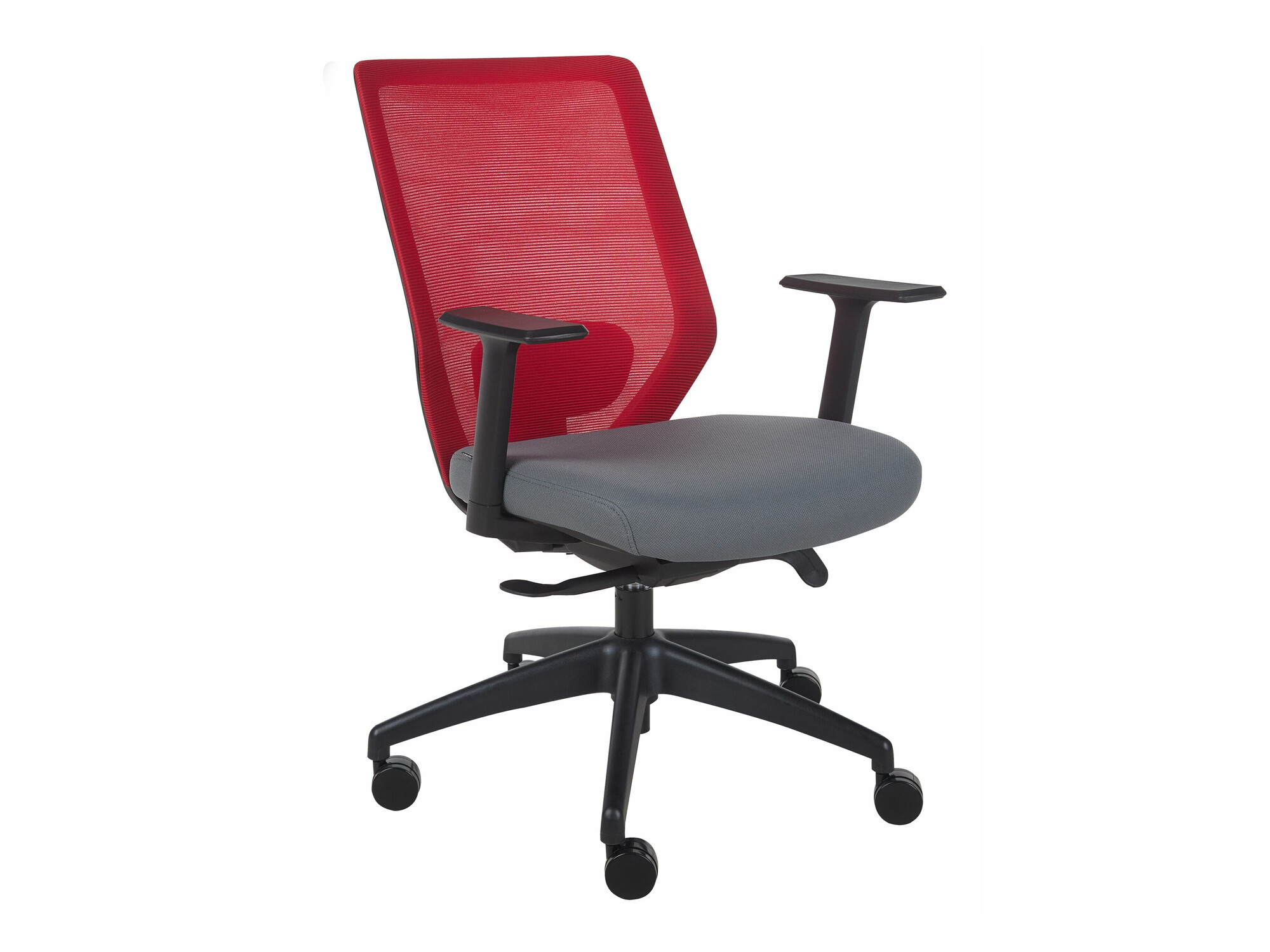 Pisarniški stol Berwyn 2071 (Rdeča + Siva)