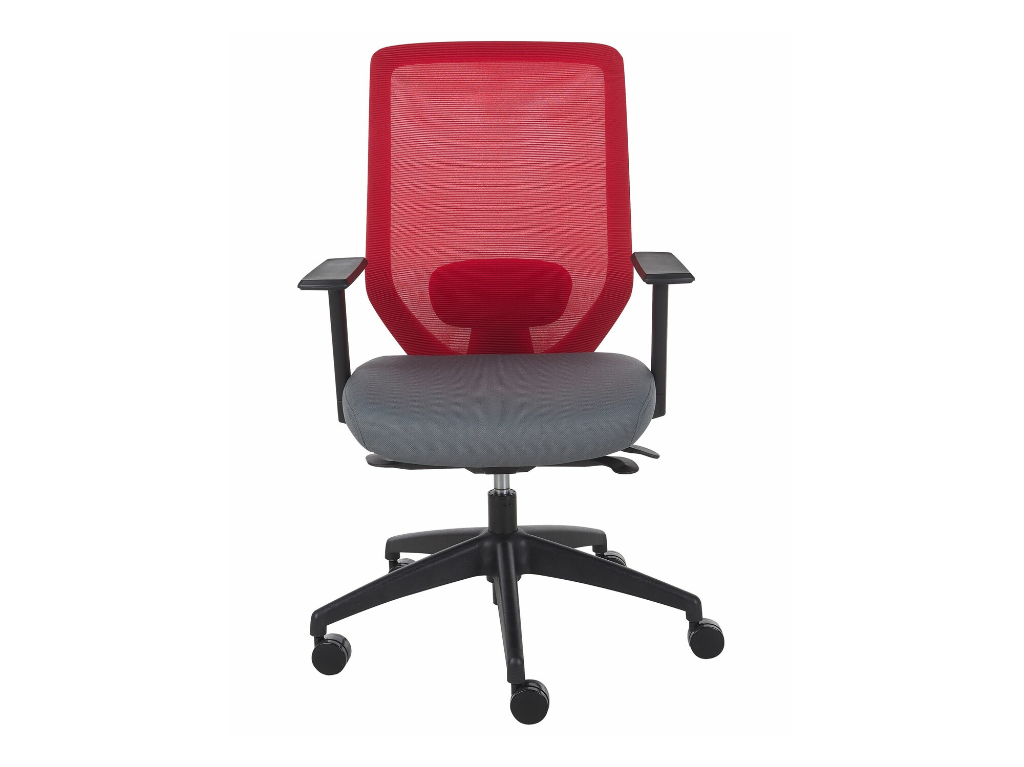 Pisarniški stol Berwyn 2071 (Rdeča + Siva)