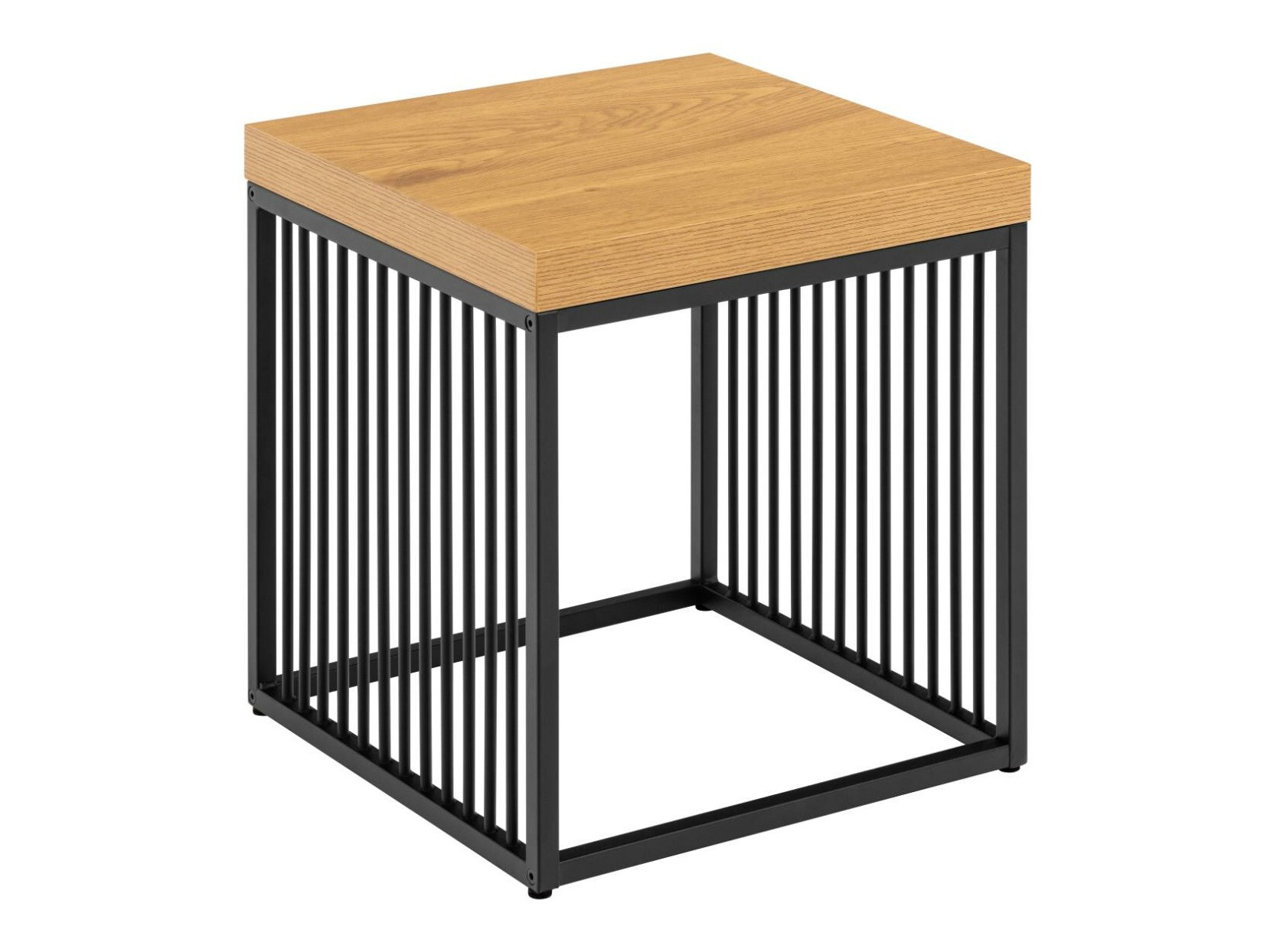 Stranska mizica Norsica Livevai 102 (Hrast + Črna)