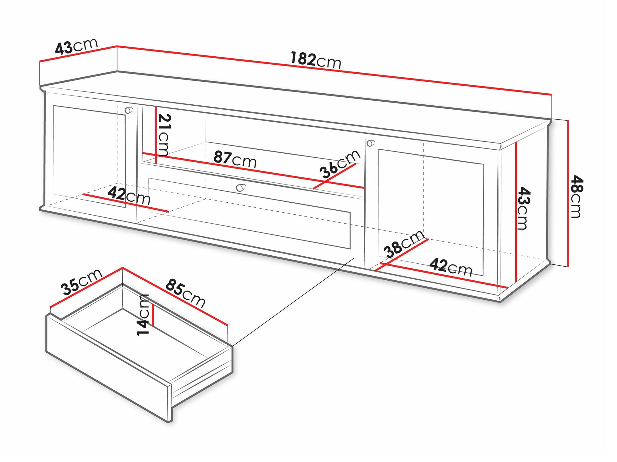 TV-omarica Comfivo Ruvlare 103