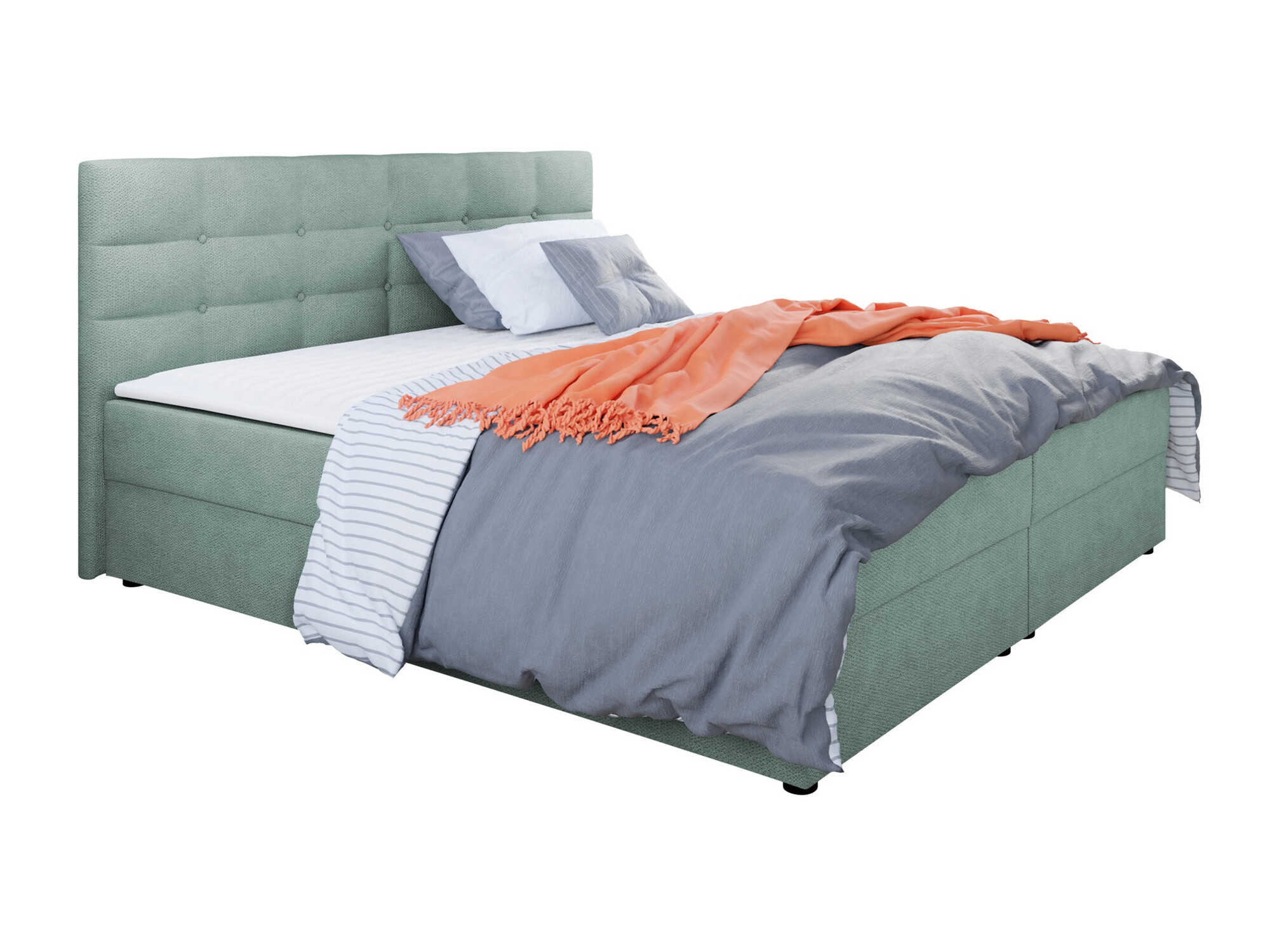 Boxspring postelja Memphis 114 (Rico 18)