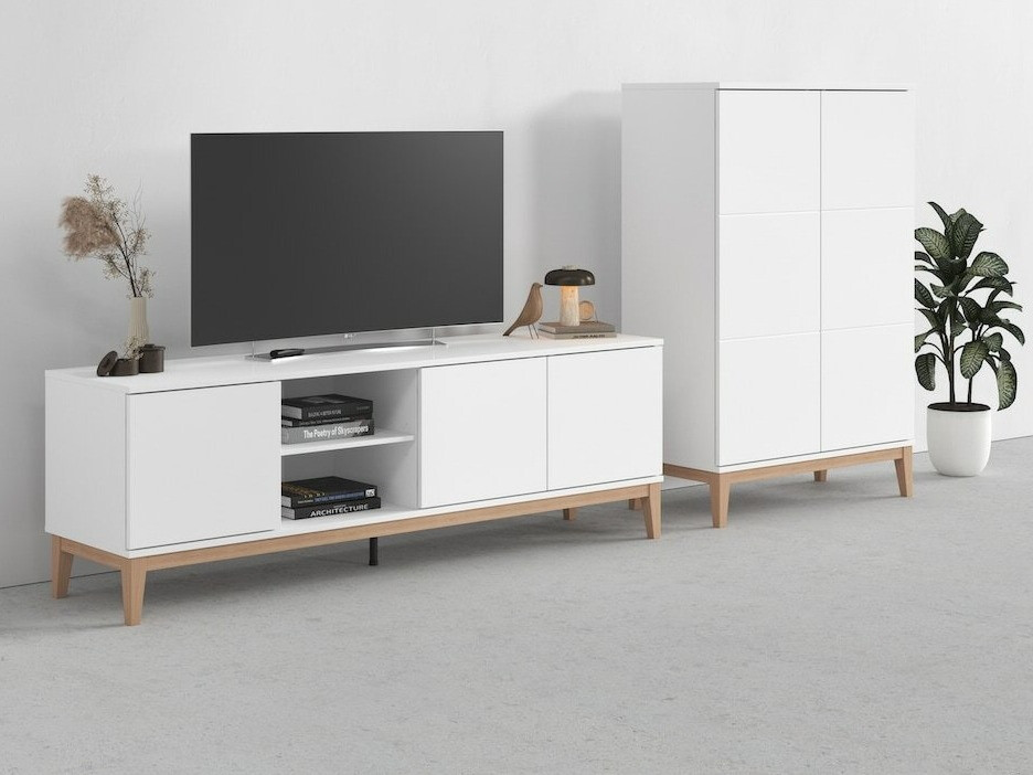 Komplet za dnevno sobo Felmelo 103 (Bela)