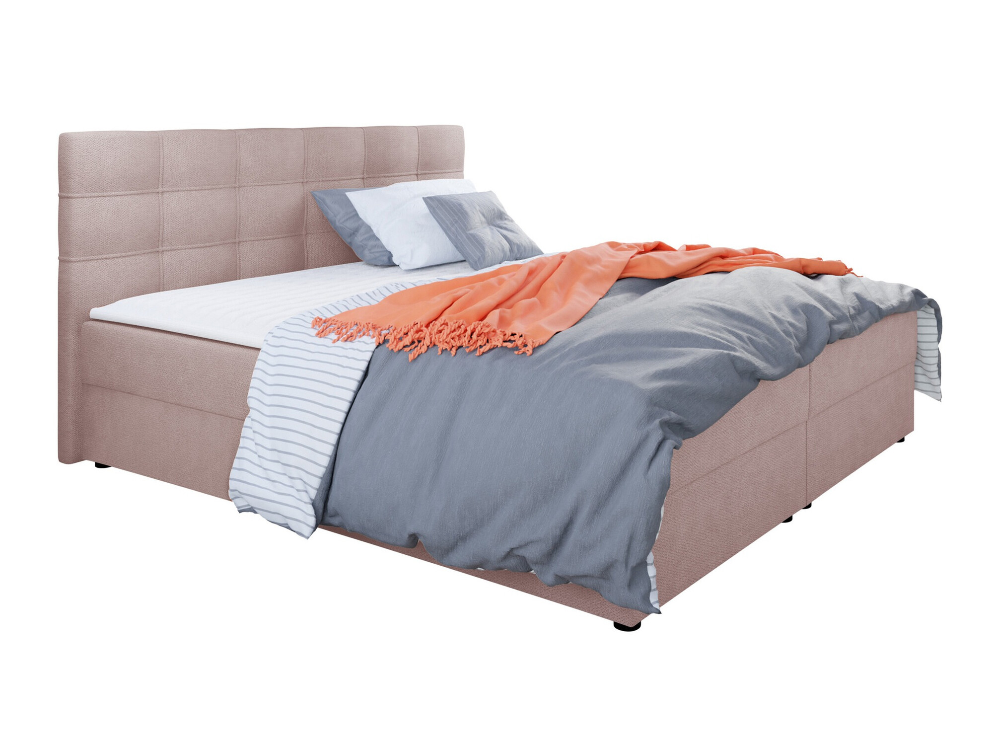 Boxspring postelja Memphis 115 (Rico 19)
