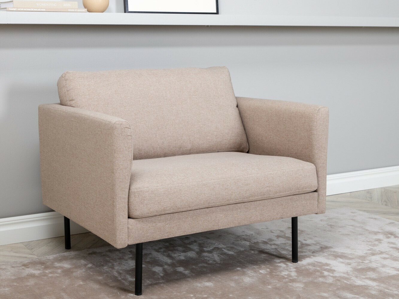 Fotelj Fercame 101 (Rjava + Črna)