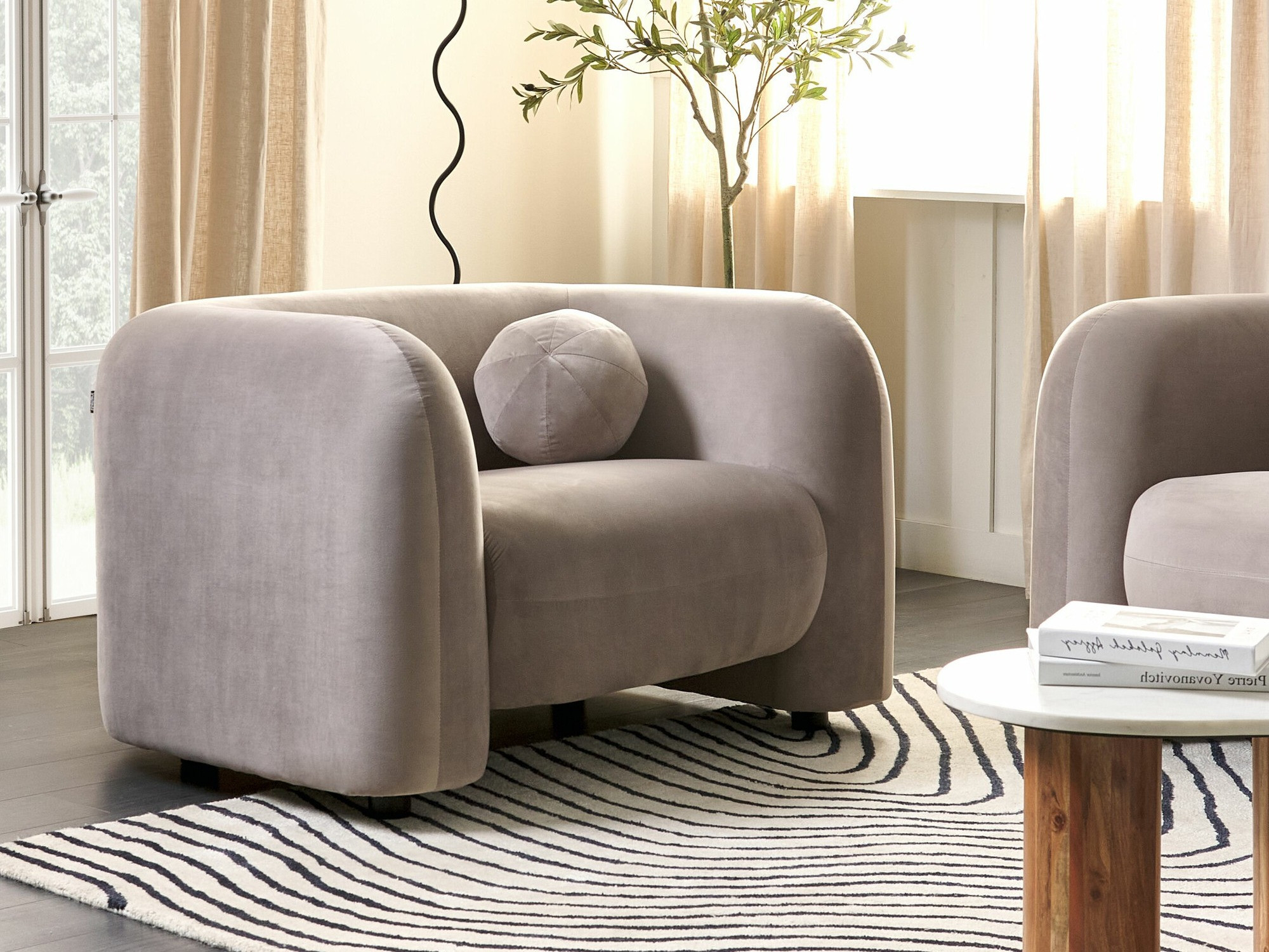 Fotelj Veselme 100 (Taupe)