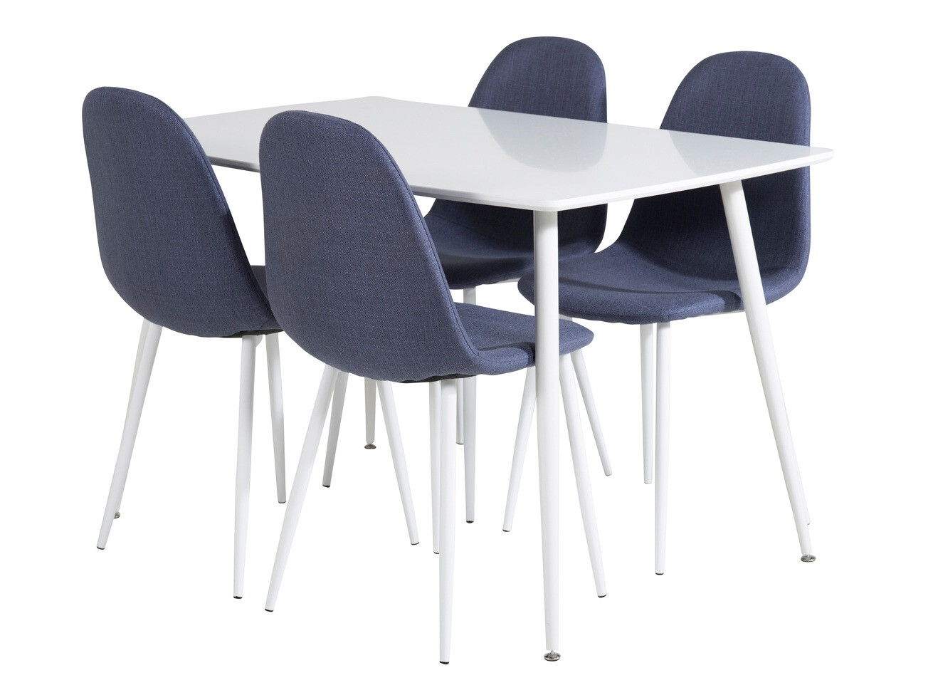 Jedilniški komplet Dallas 2040 (Bela + Modra)