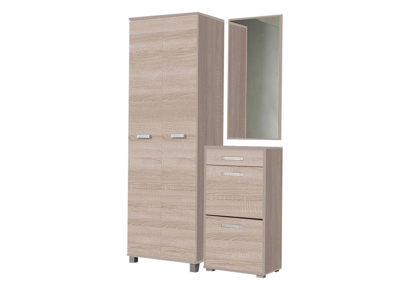 Komplet za predsobo Cirevau 141 (Sonoma hrast)