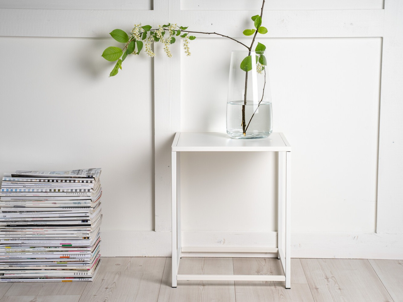 Stranska mizica Dallas 2960 (Bela)