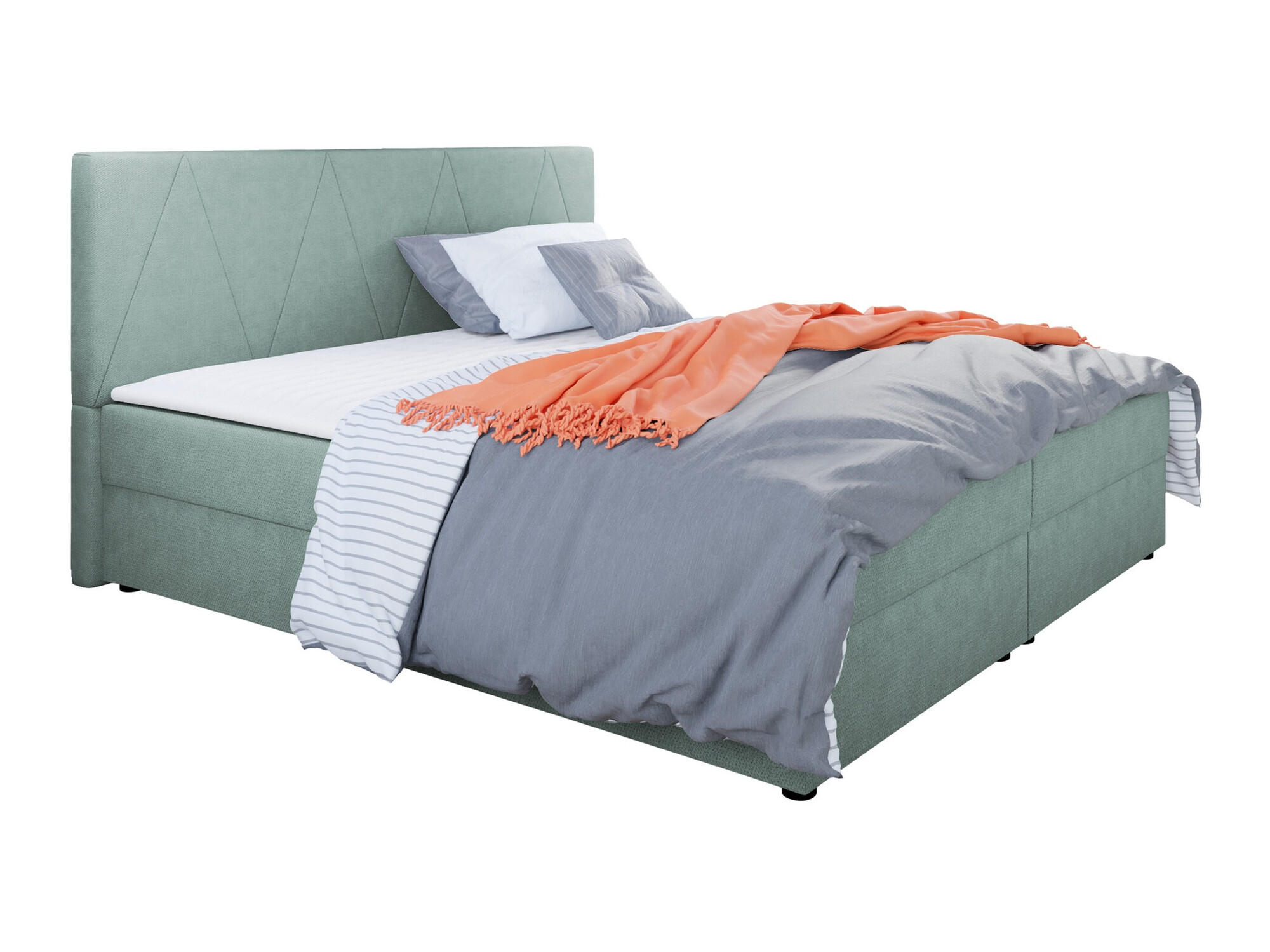 Boxspring postelja Memphis 116 (Rico 18)
