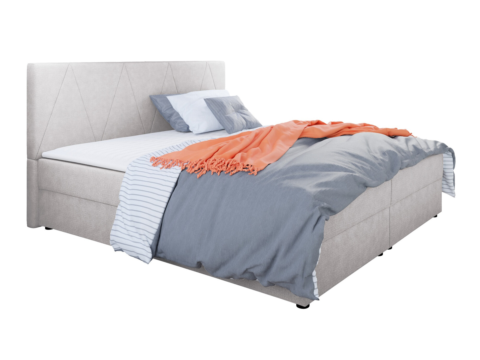 Boxspring postelja Memphis 116 (Rico 20)