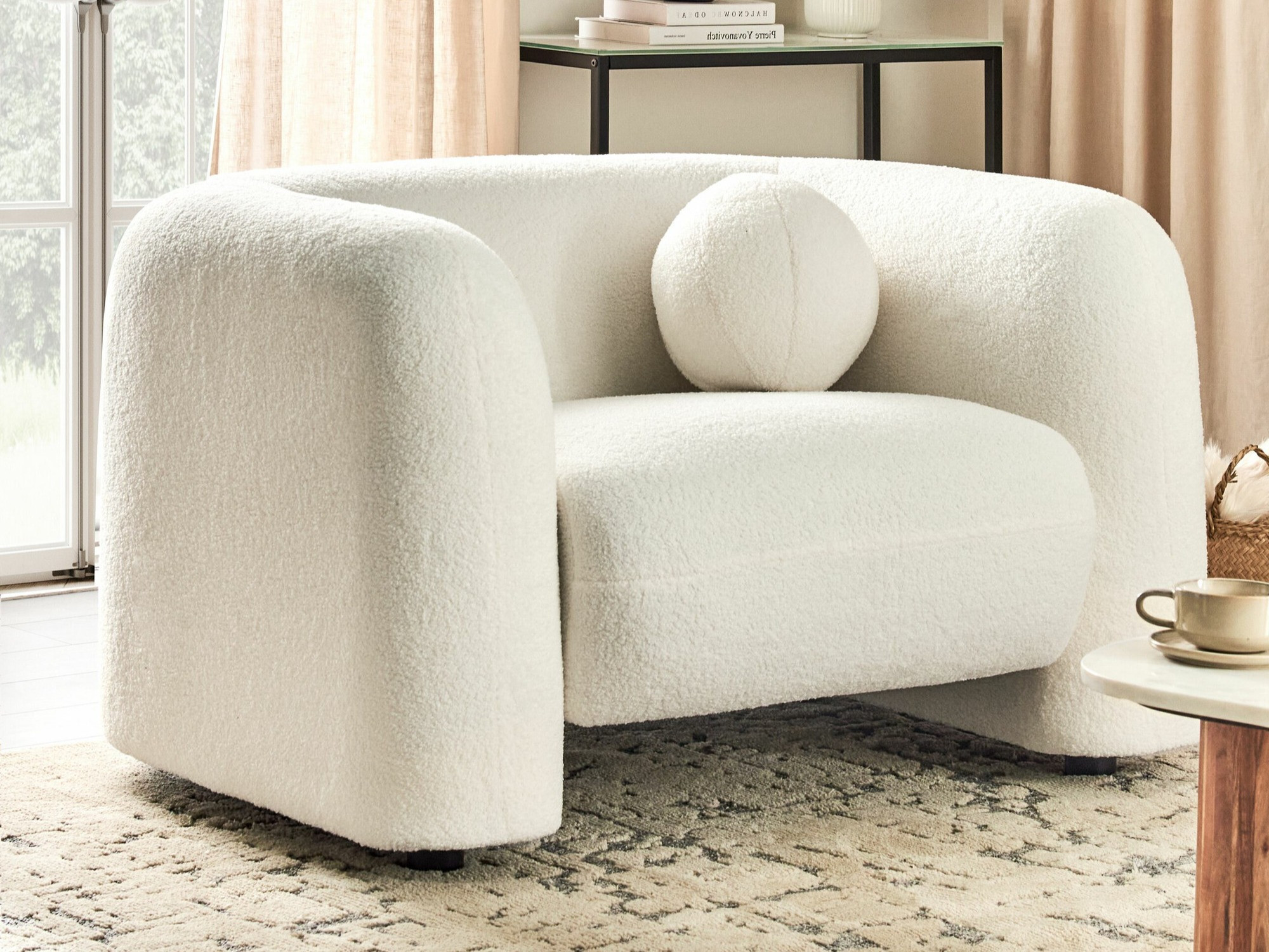 Fotelj Veselme 101 (Bela)