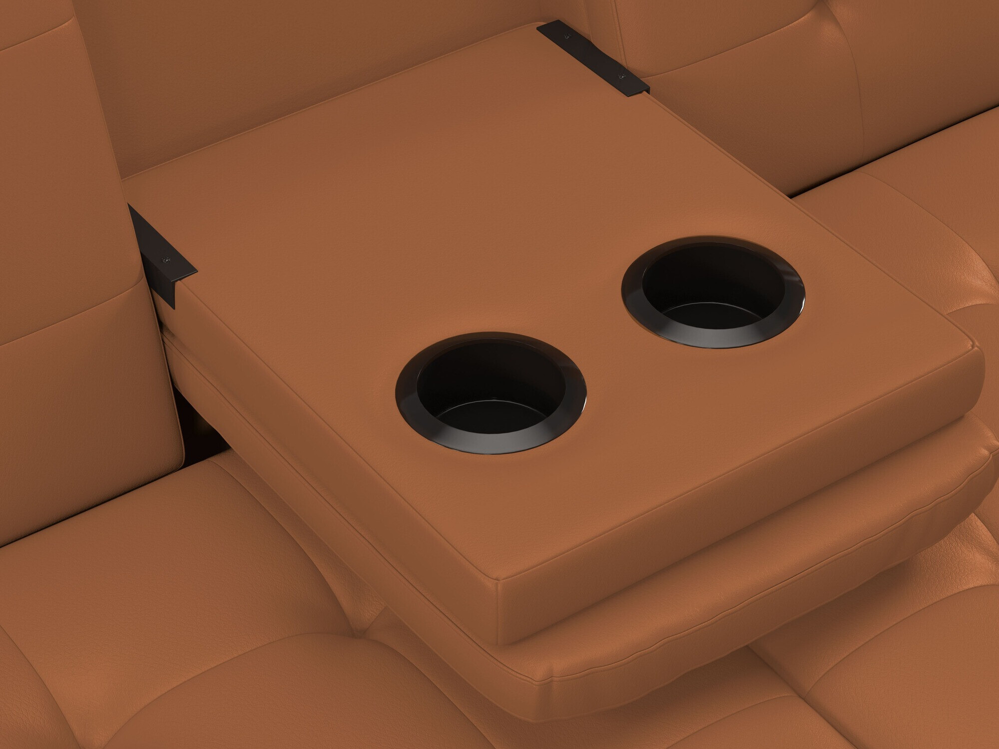 Raztegljiv kavč Tulsa 642 (Rjava)