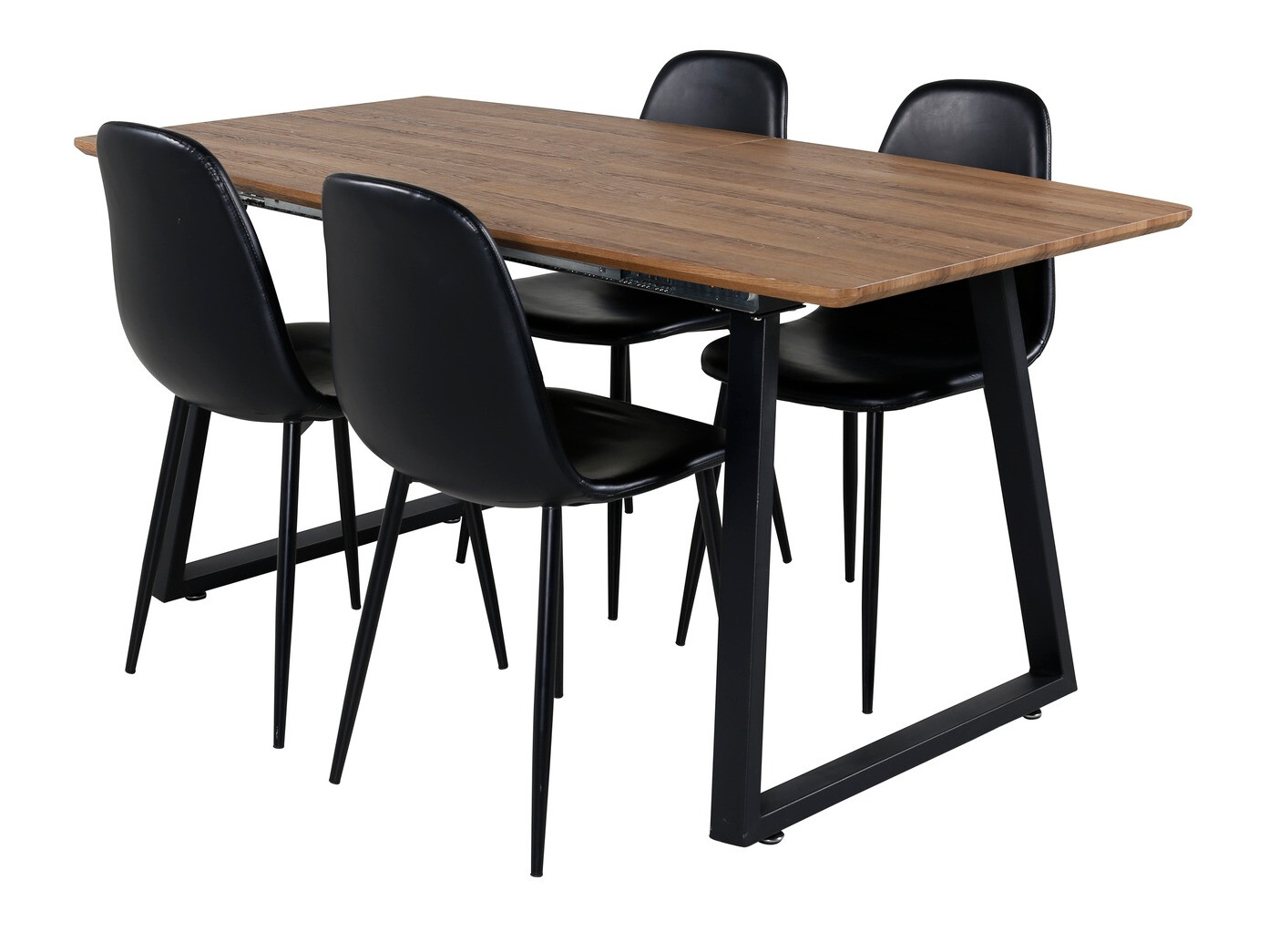 Jedilniški komplet Dallas 330 (Črna)