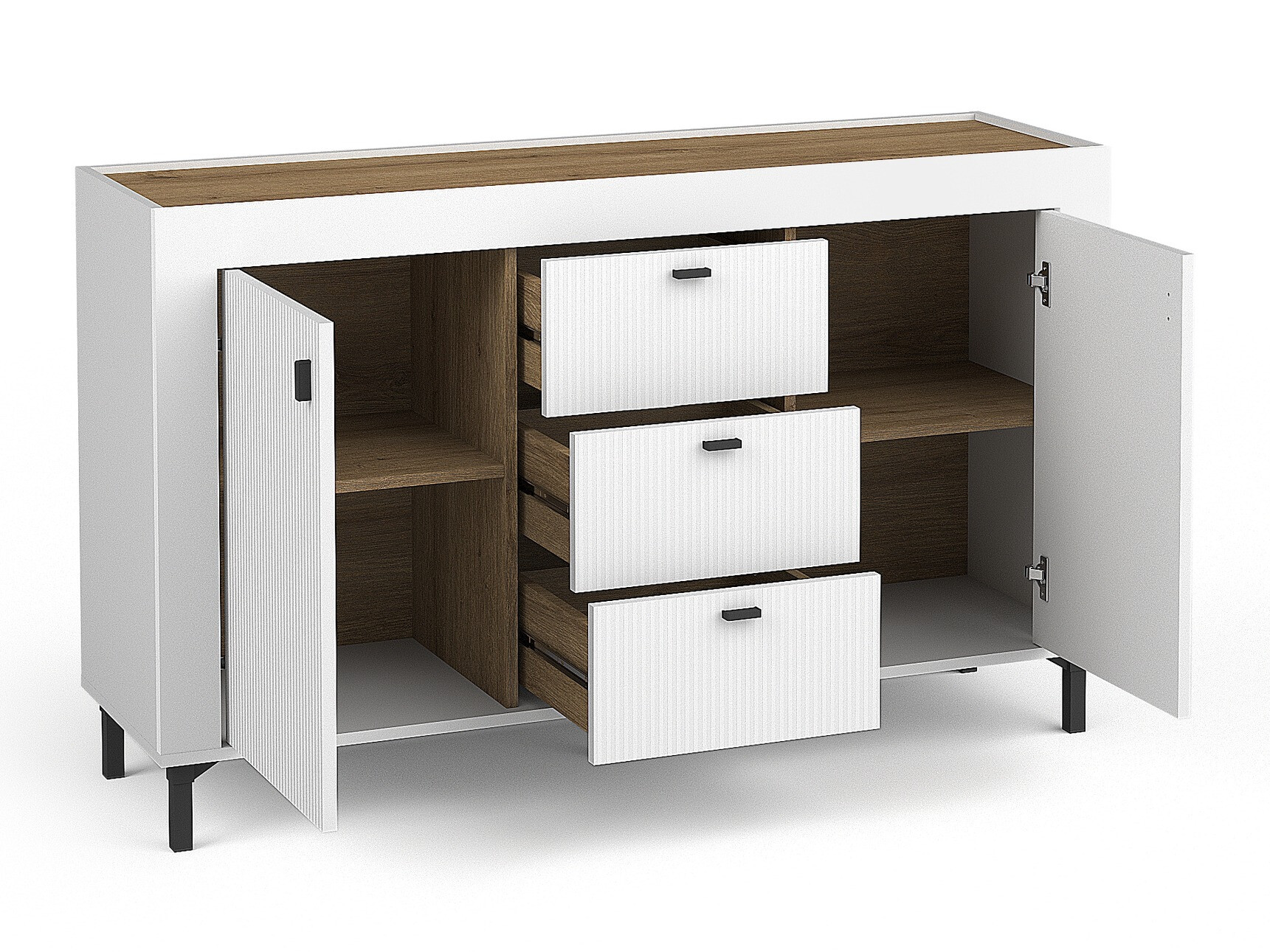 Komoda Mormavu 103 (Mat bela)