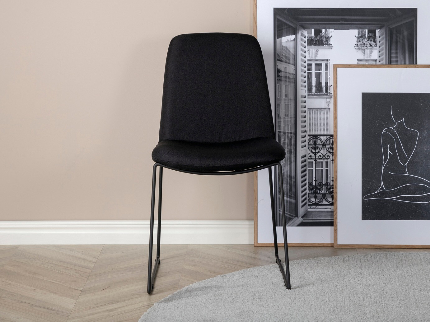 Stol Dallas 106 (Črna)