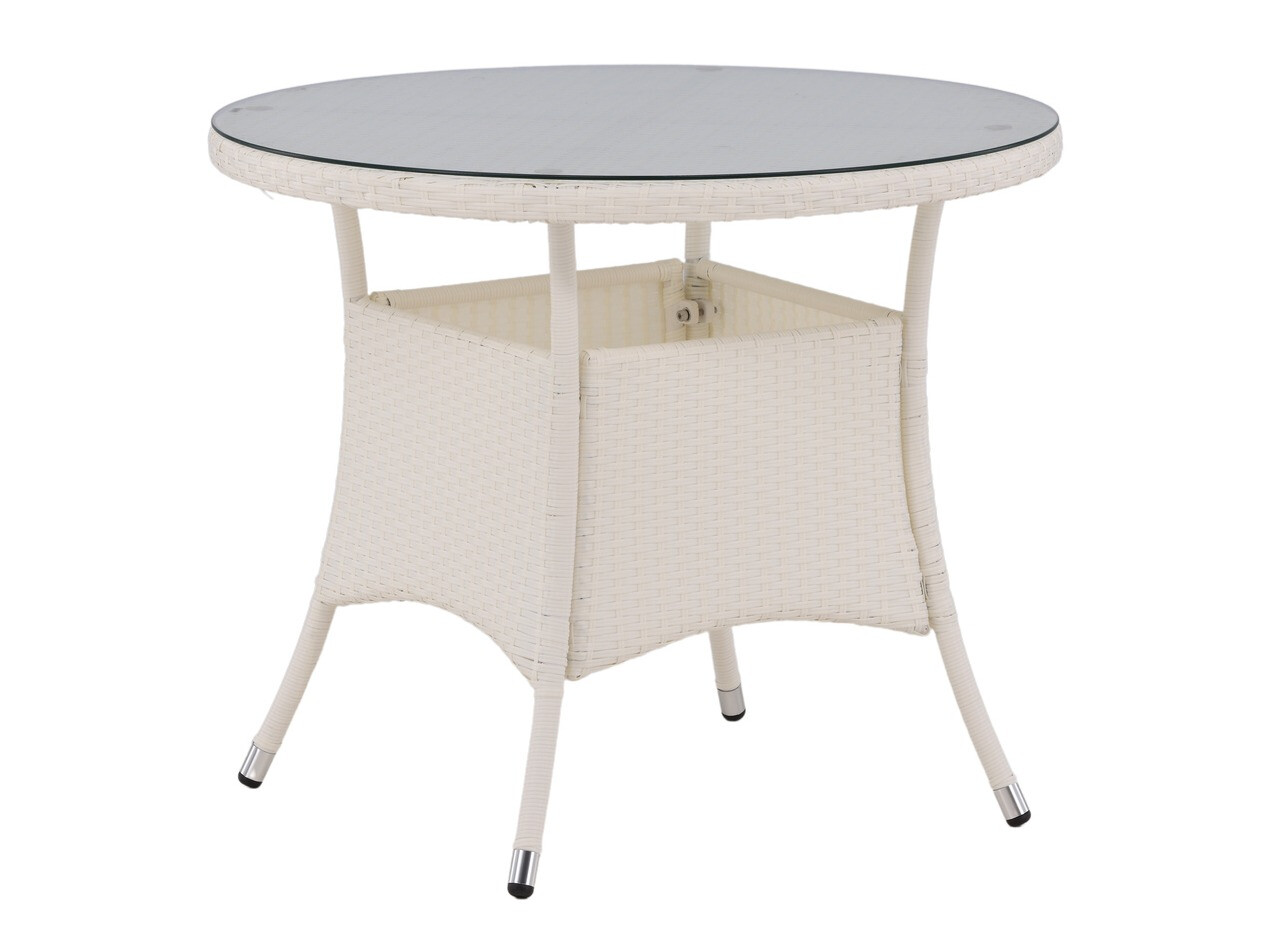 Vrtna miza Dallas 666 (Bela)