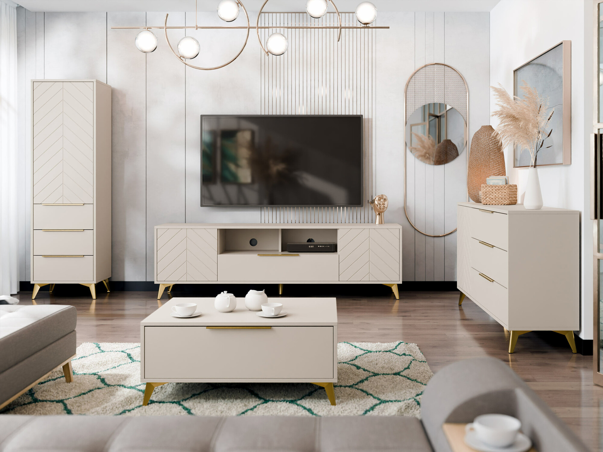 Komplet za dnevno sobo Comfivo Camlue 107