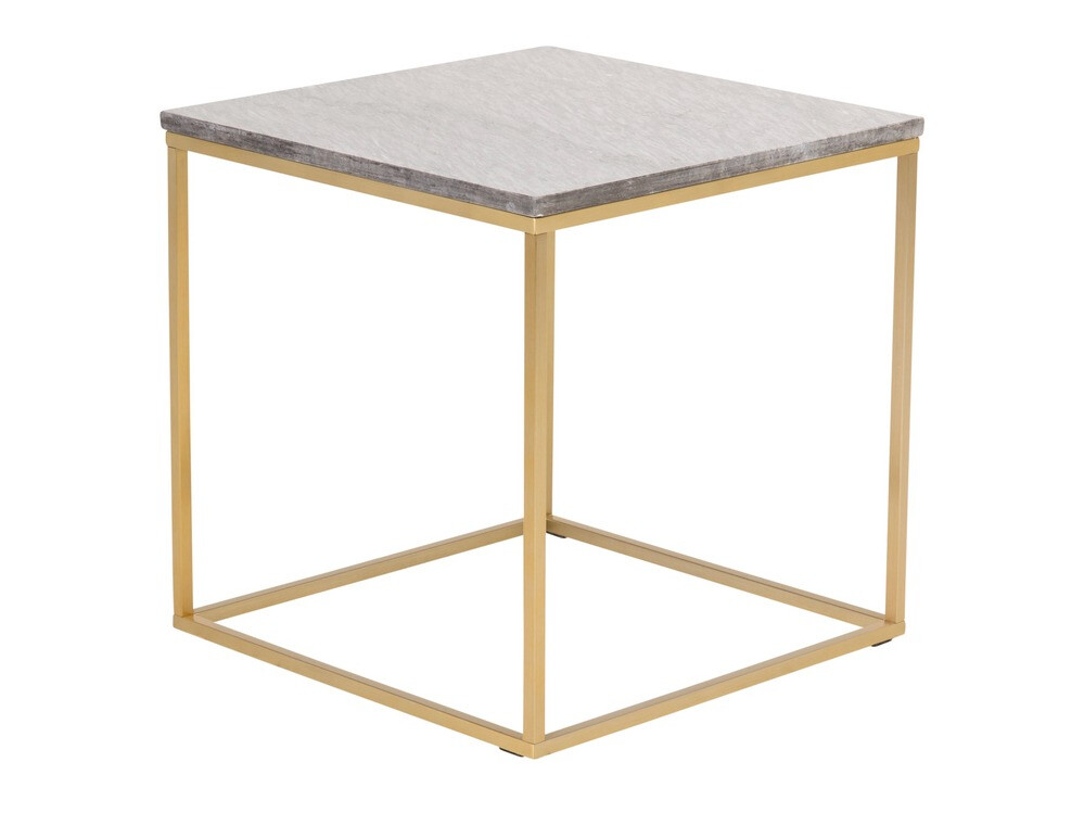 Klubska mizica Dallas 178 (Črni marmor + Medenina)