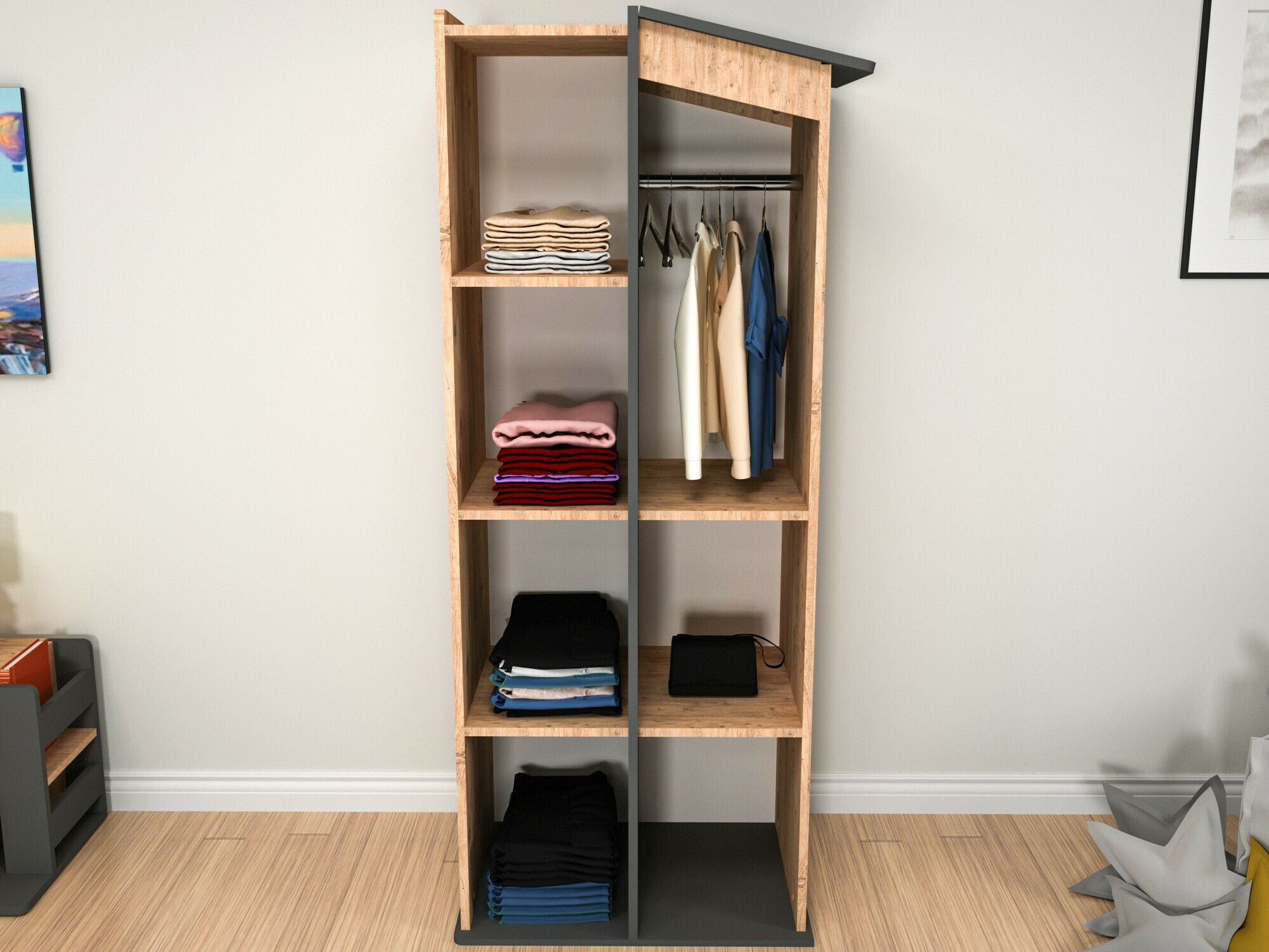 Garderobna omara Kailua 2182