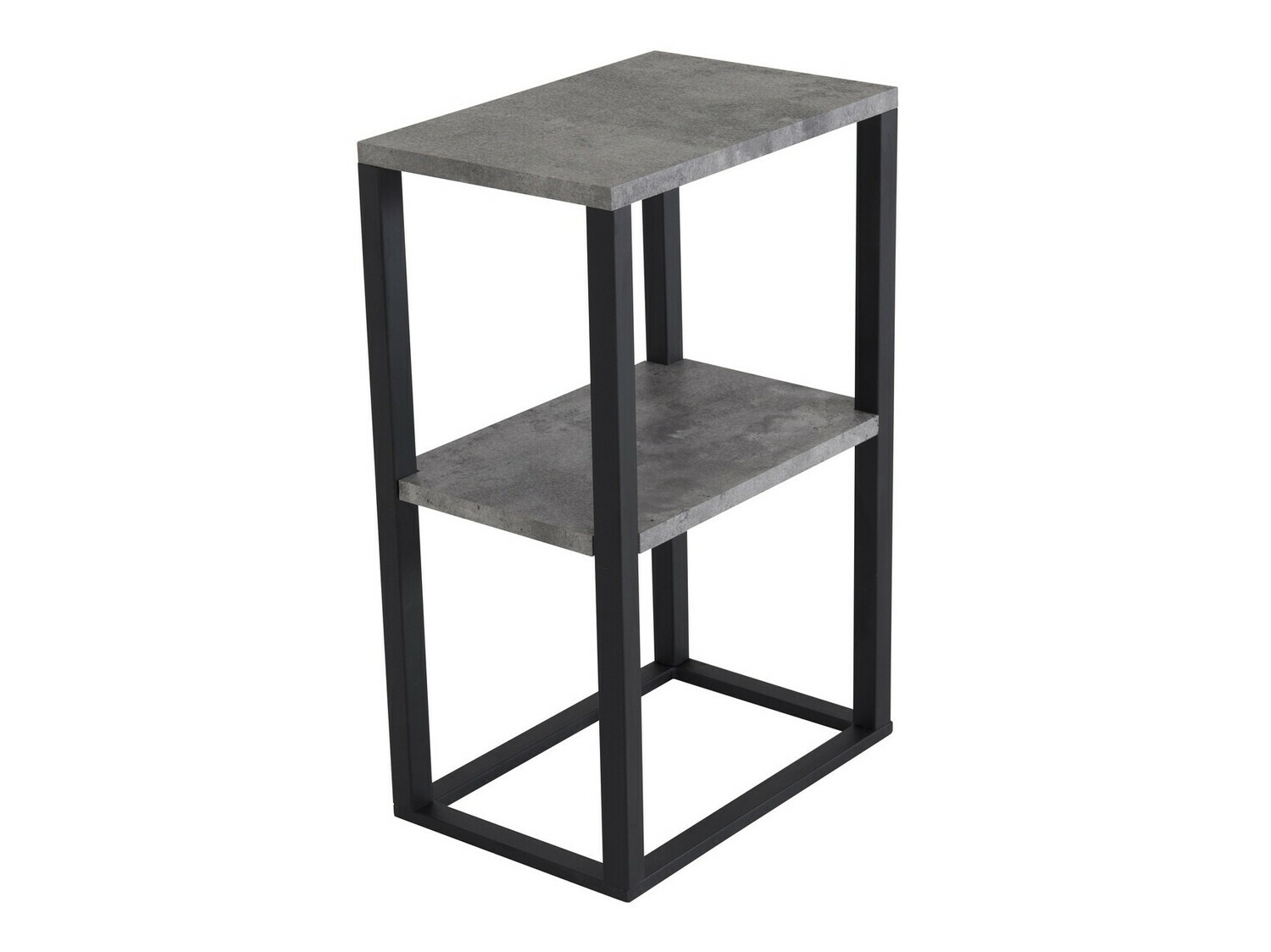 Stranska mizica Dallas 260 (Beton + Črna)