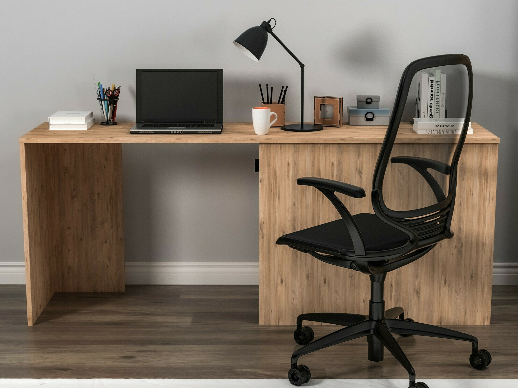 Pisalna miza Kailua 2183 (Antracit + Bor)