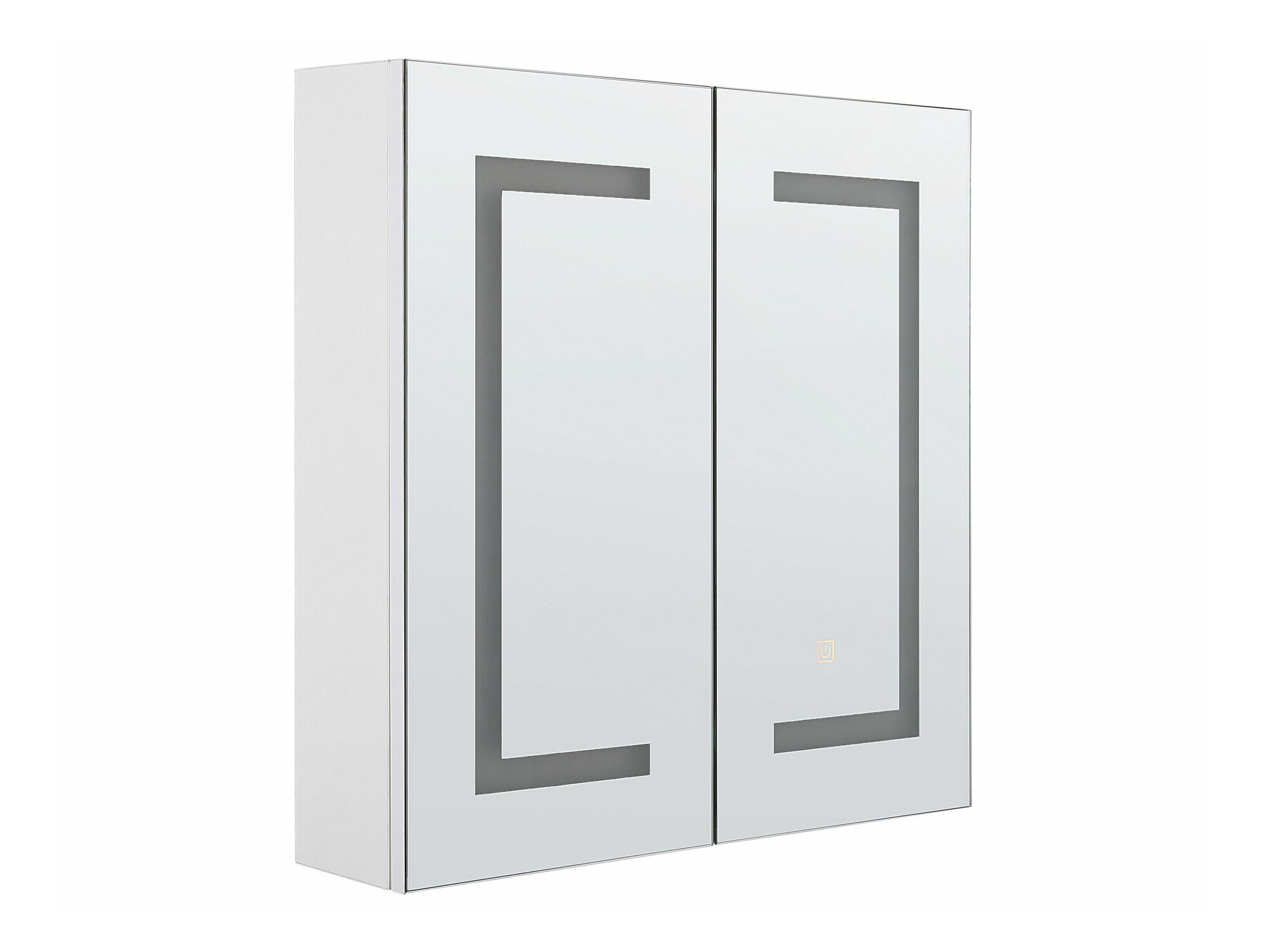 Kopalniška omarica z ogledalom Berwyn 2153 (Bela)