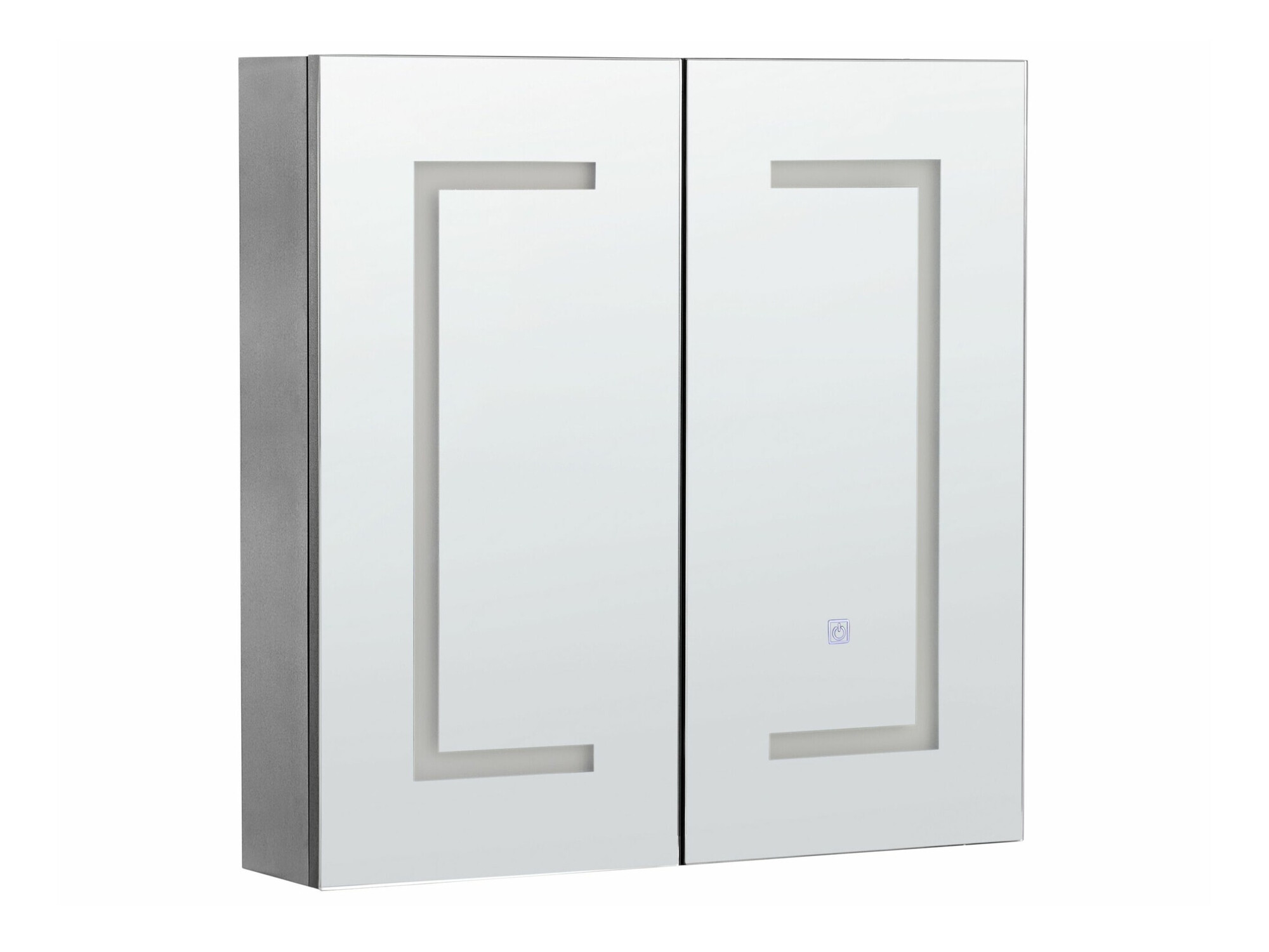 Kopalniška omarica z ogledalom Berwyn 2153 (Črna)