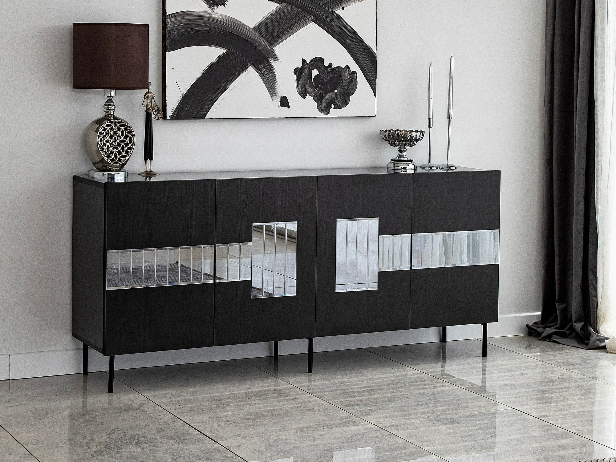 Omarica Kailua 2202 (Črna + srebrna)