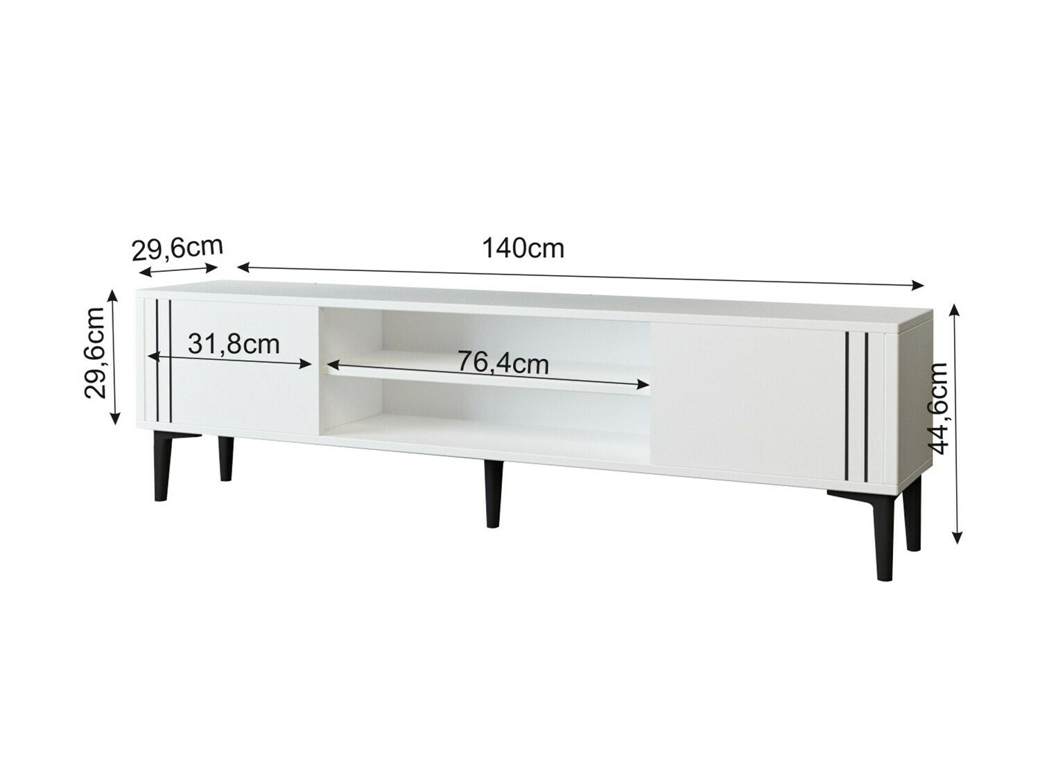 TV-omarica Kailua 2209 (Bela)