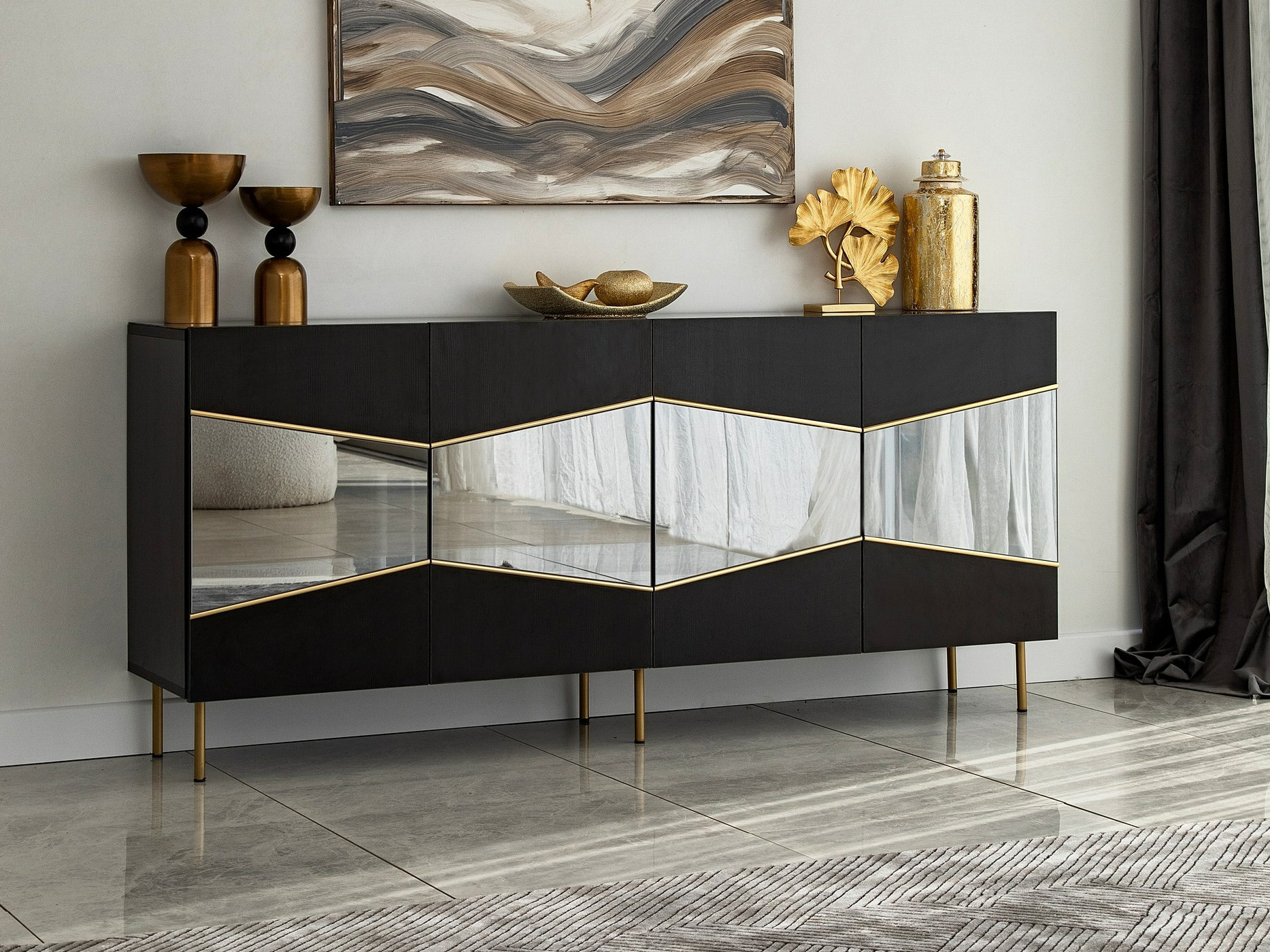 Omarica Kailua 2210 (Črna + Zlata)