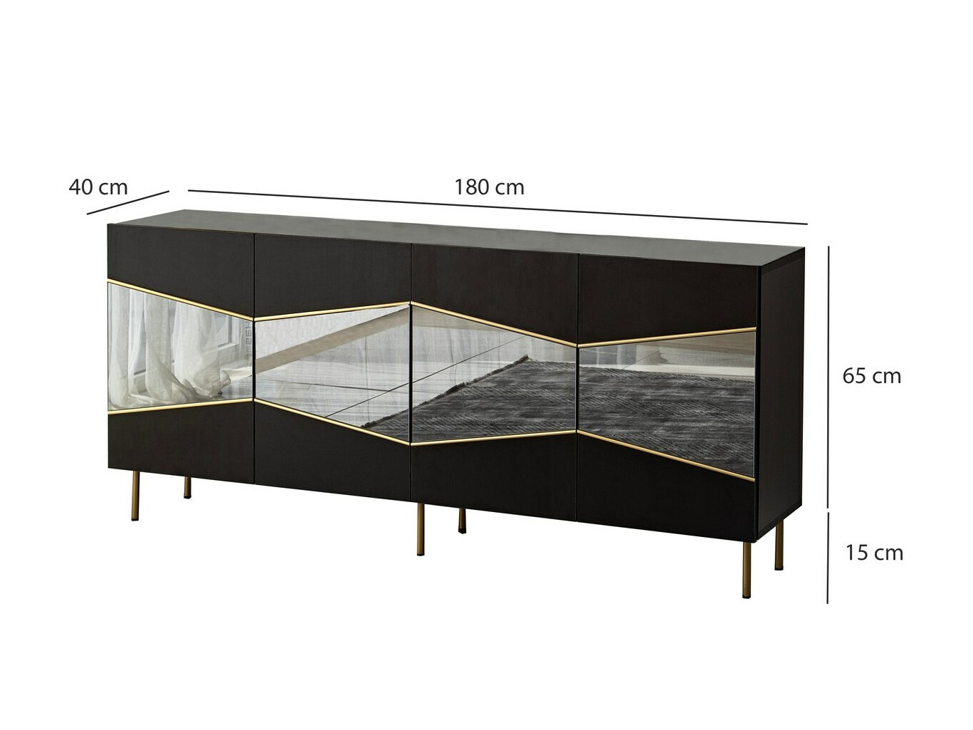 Omarica Kailua 2210 (Črna + Zlata)