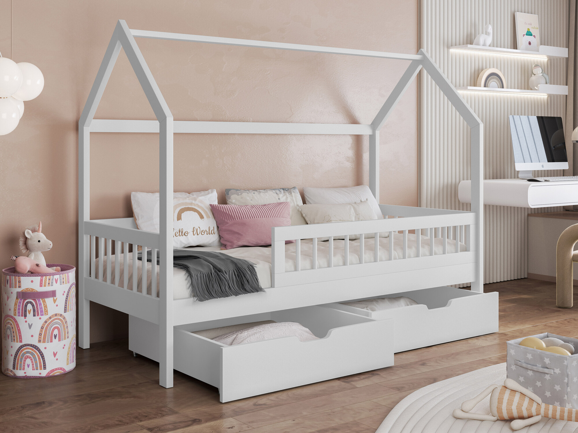 Postelja Henderson 167 (Bela)