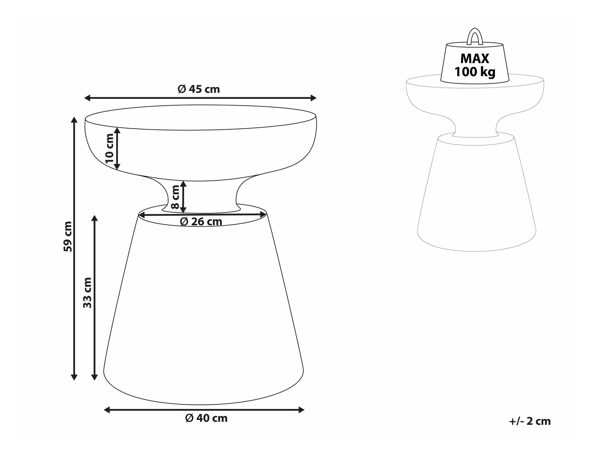 Stranska mizica Berwyn 2158