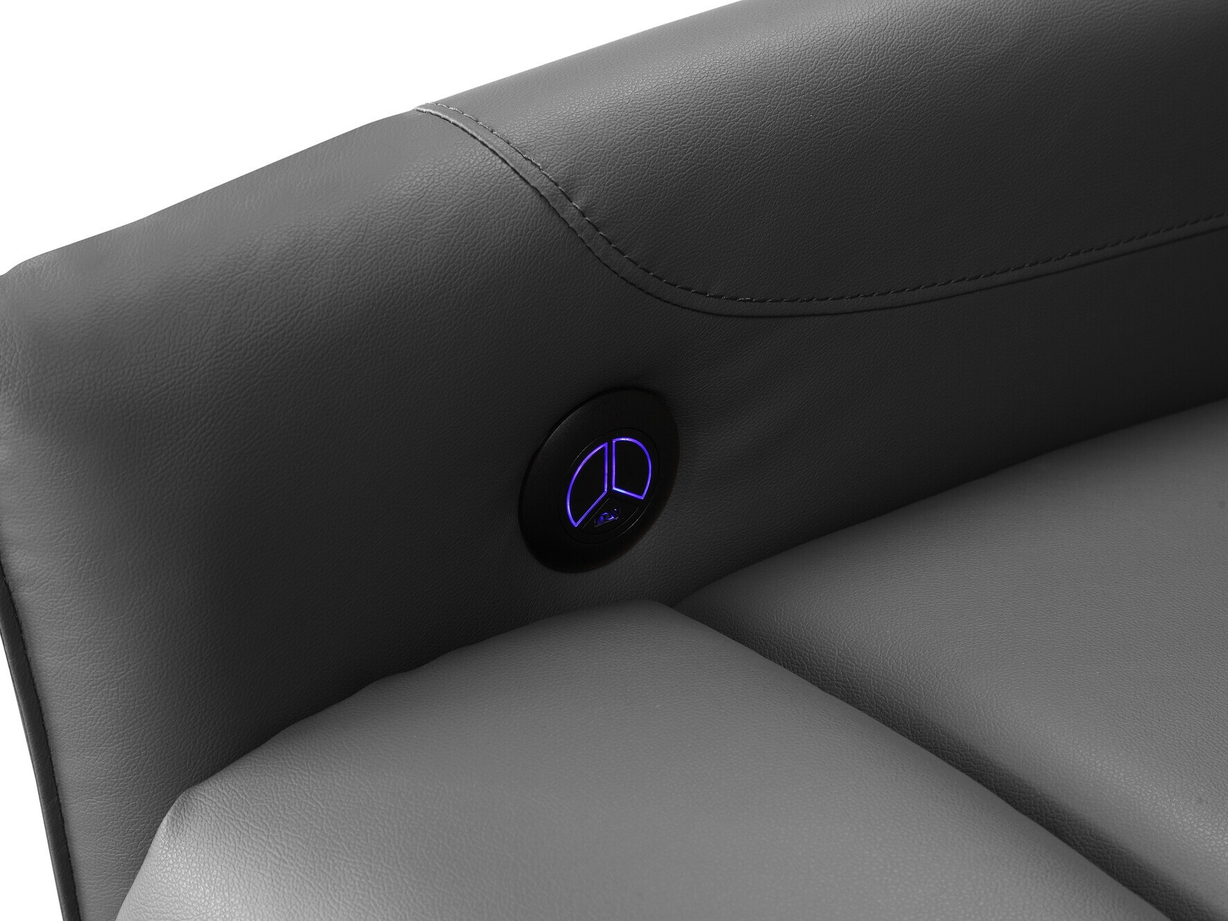 Fotelj s počivalnikom Denton 1338 (Antracit)