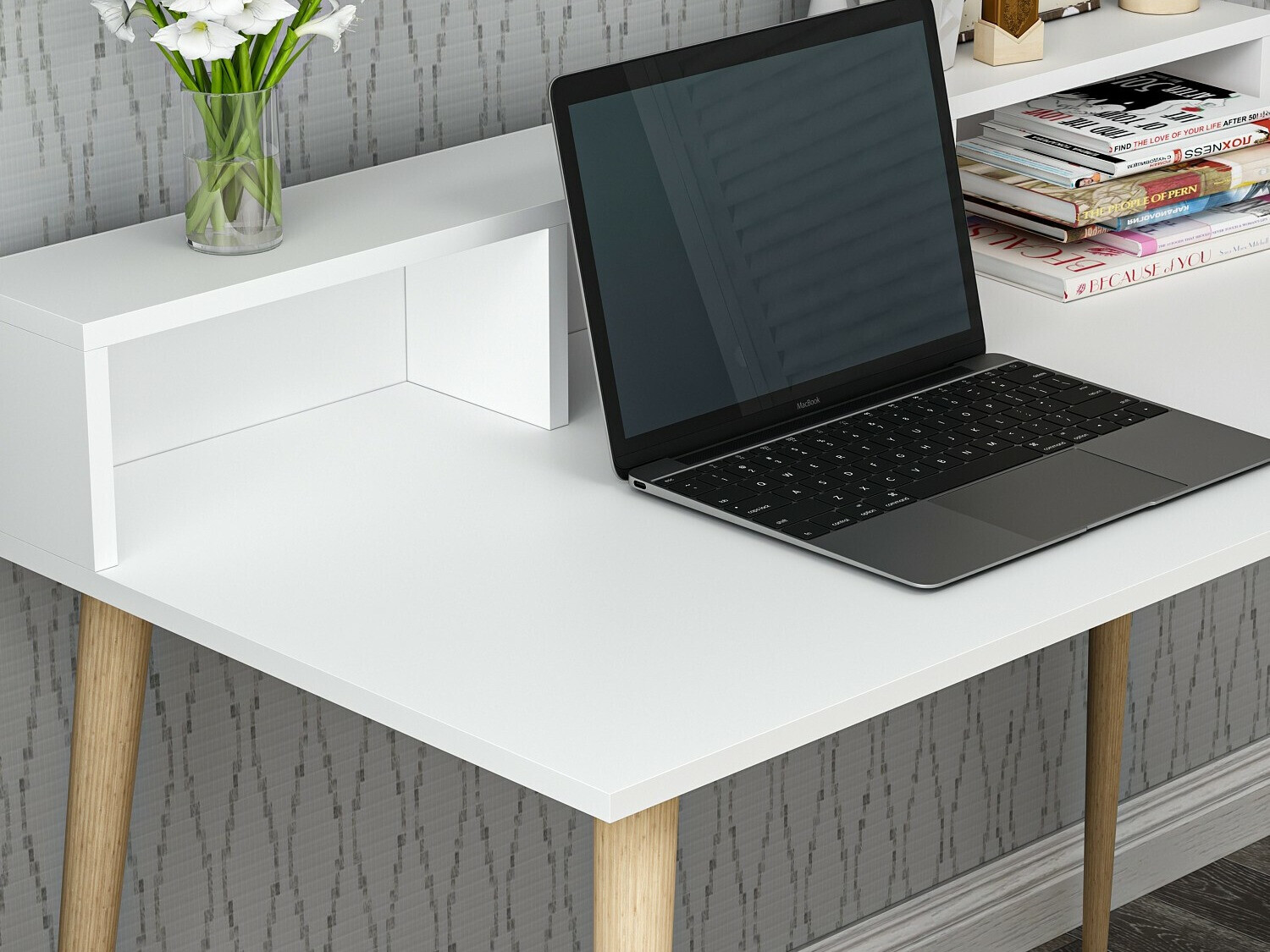 Pisalna miza Kailua 2218 (Bela)