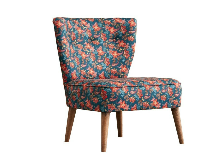 Fotelj Altadena 462 (Rdeča + Modra)