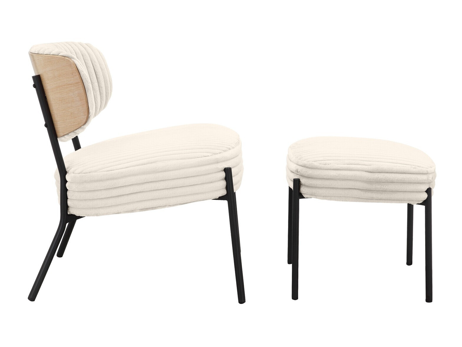 Fotelj Denton 1340 (Krema)