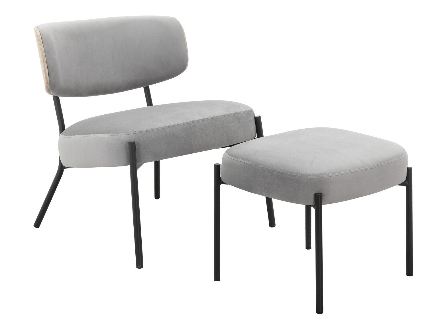 Fotelj Denton 1341 (Svetlo siva)