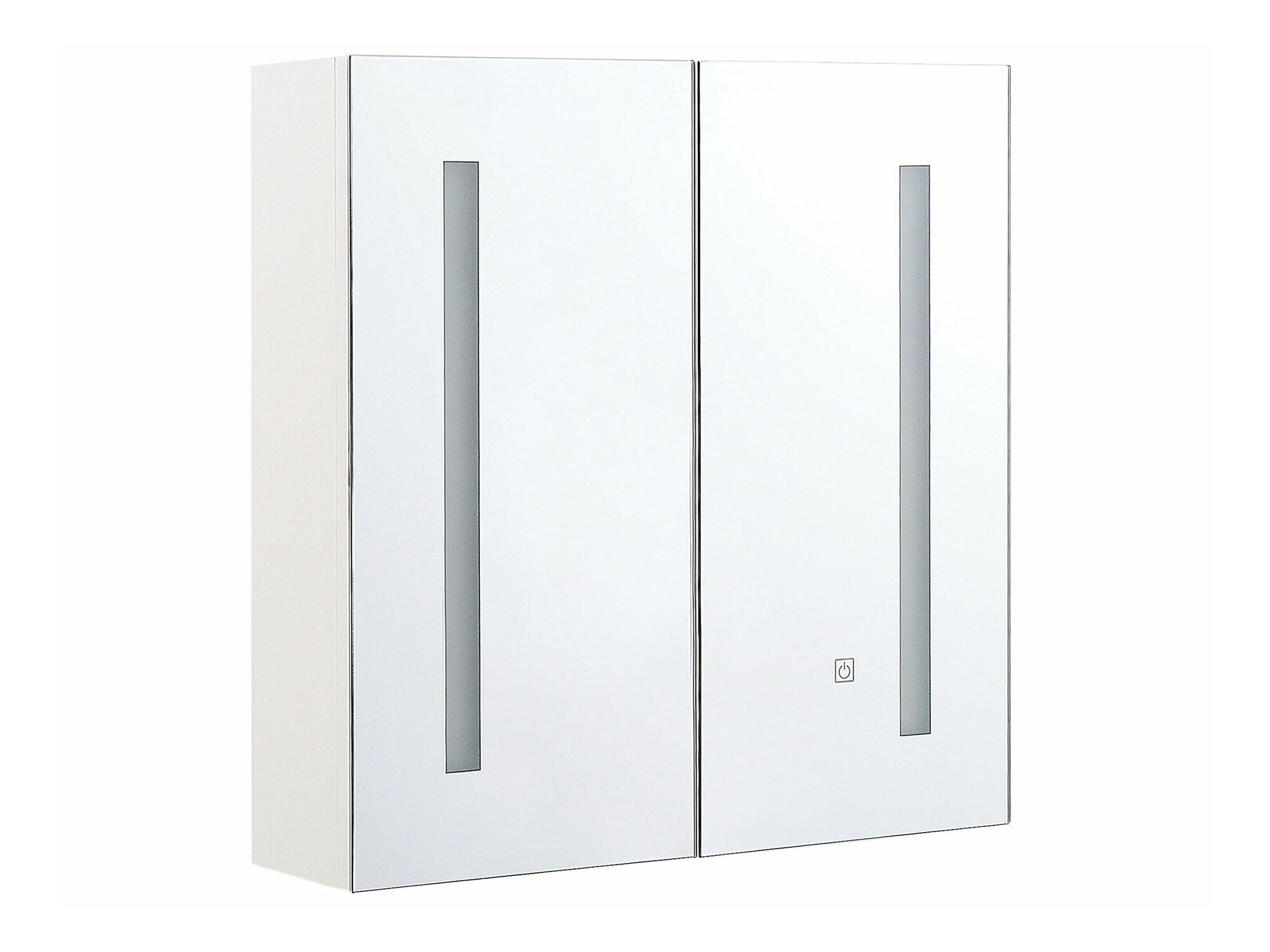 Kopalniška omarica z ogledalom Berwyn 2163 (Bela)