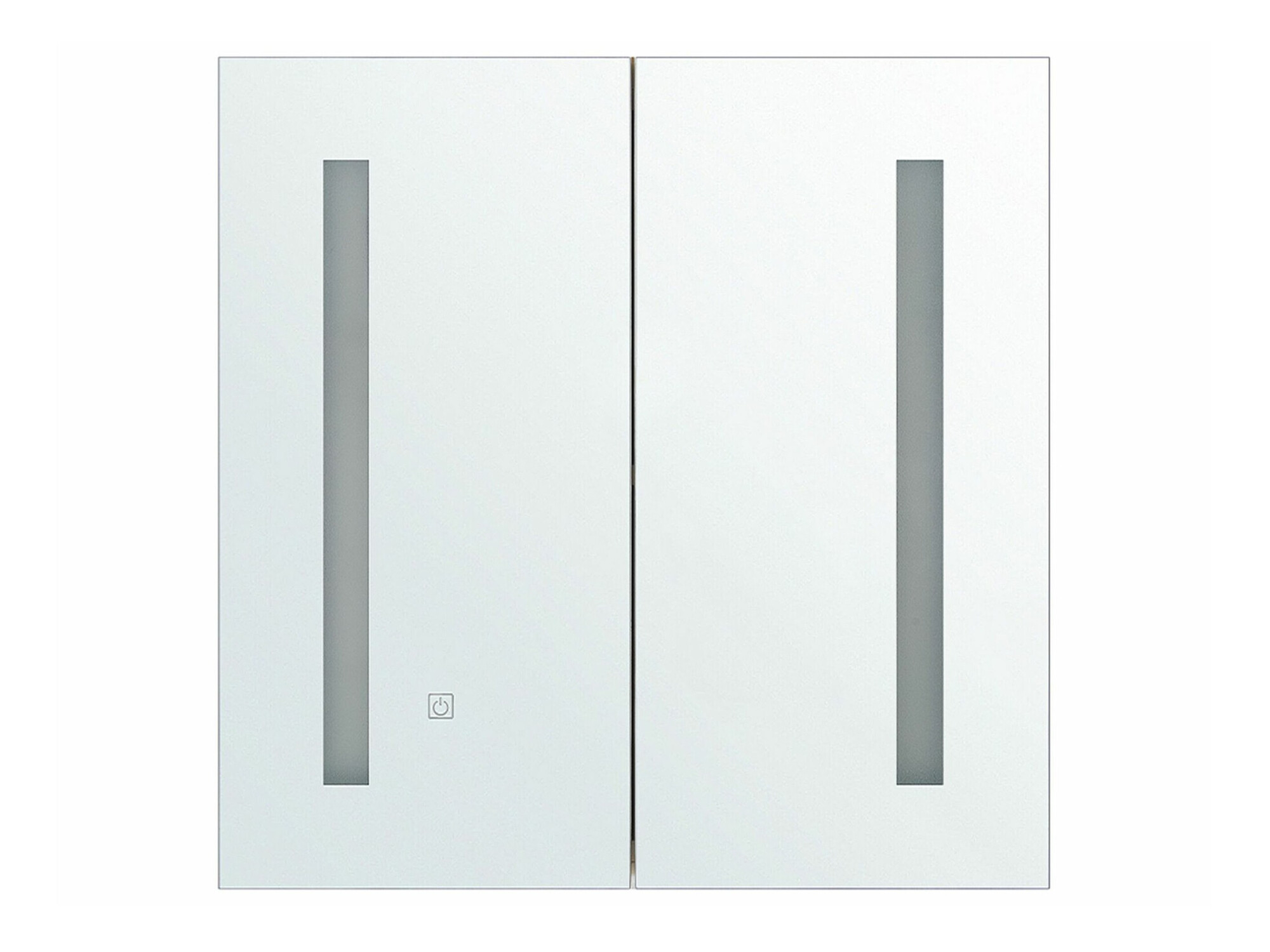 Kopalniška omarica z ogledalom Berwyn 2163 (Bela)