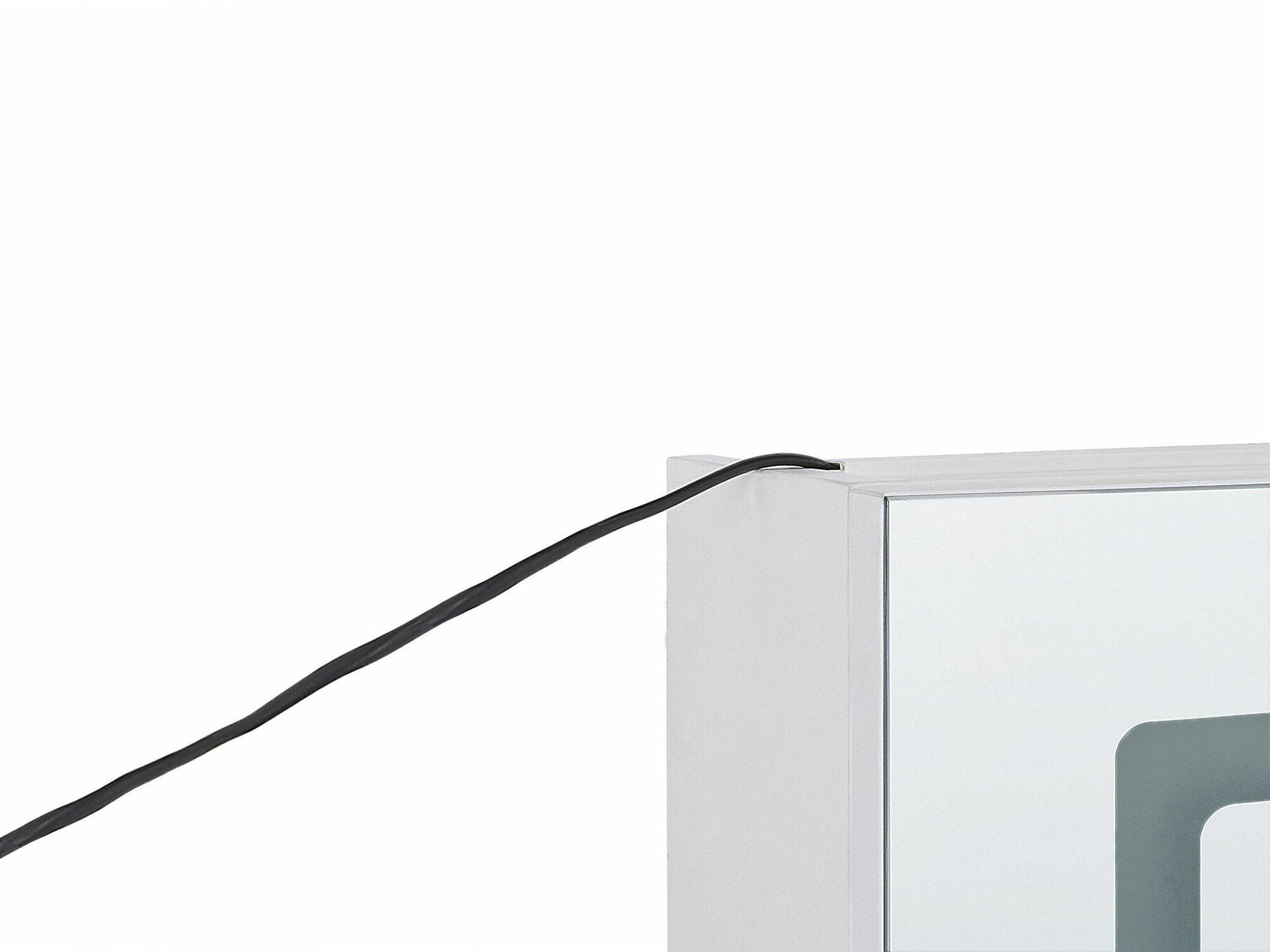 Kopalniška omarica z ogledalom Berwyn 2165 (Bela)