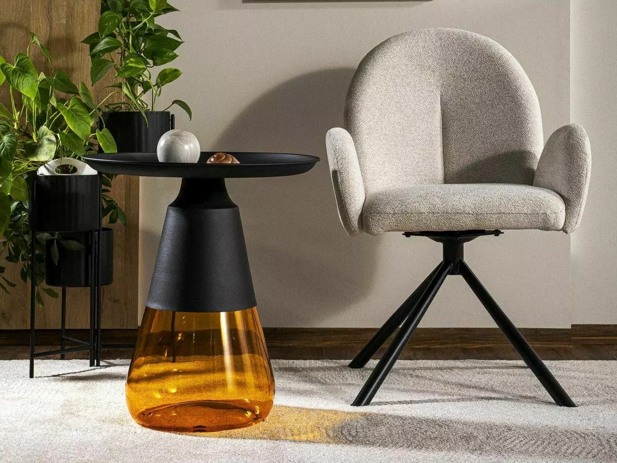 Stol Detroit 411 (Siva)