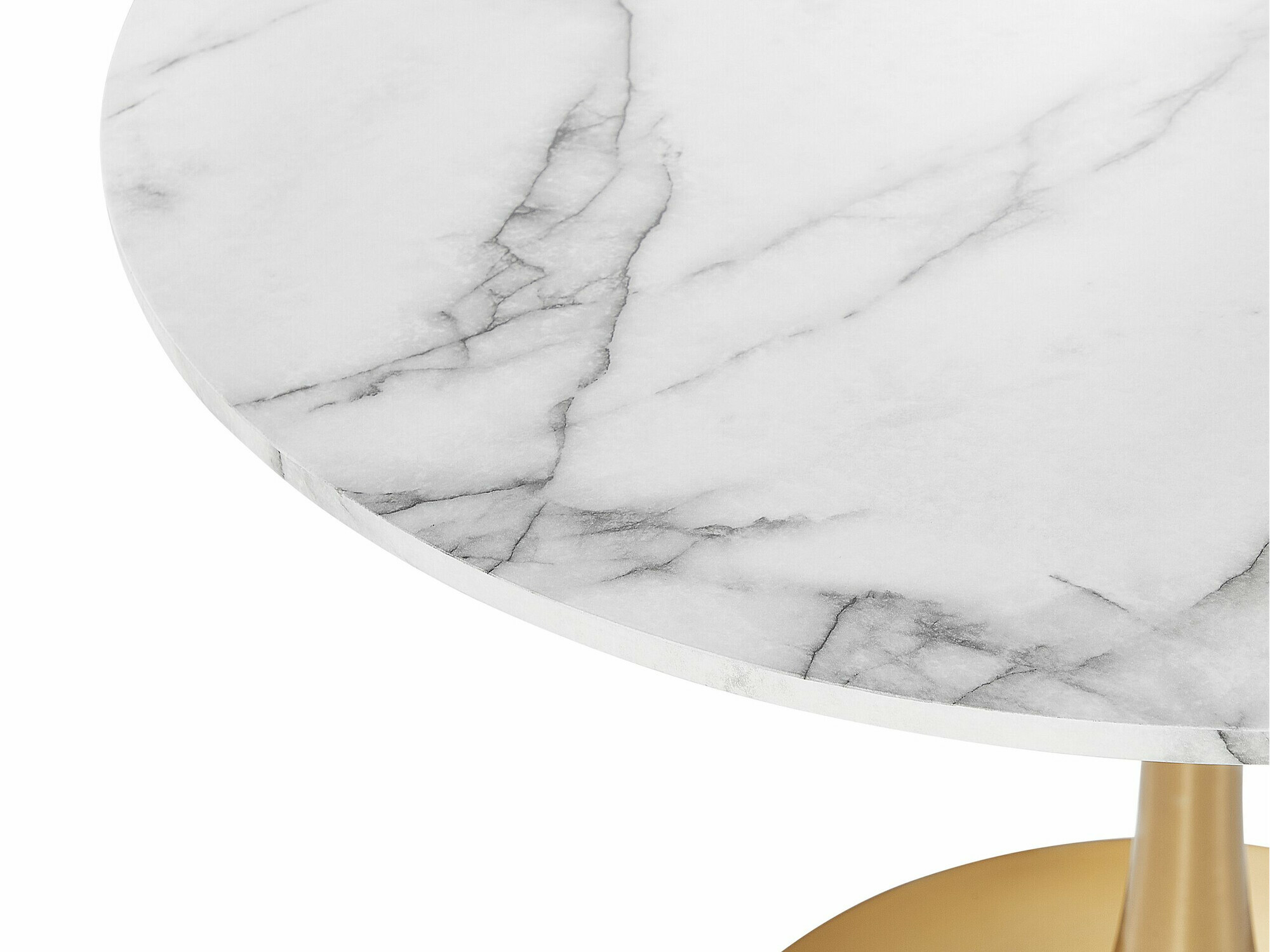 Miza Berwyn 2174 (Zlata + Beli marmor)