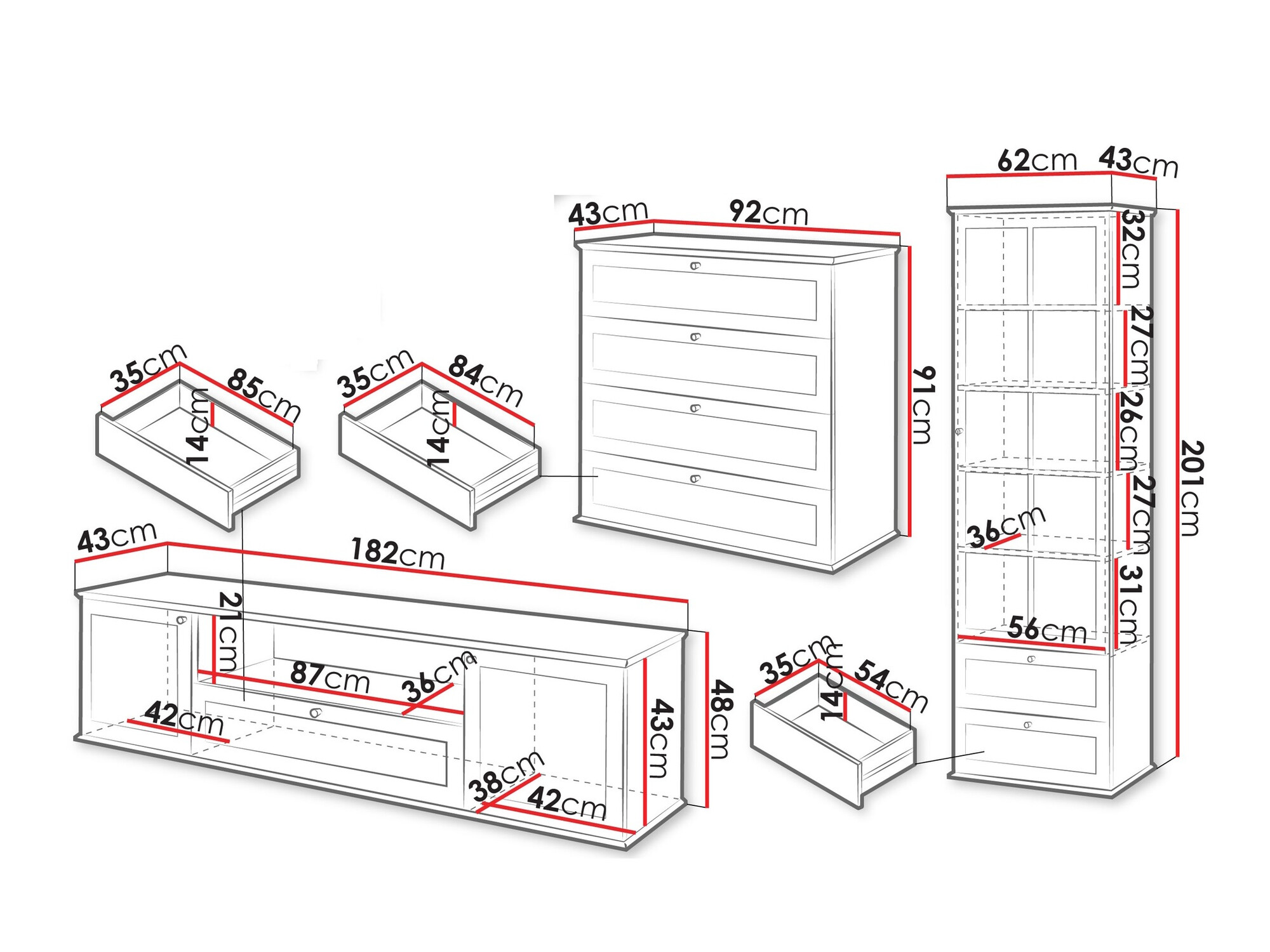 Komplet za dnevno sobo Comfivo Custos