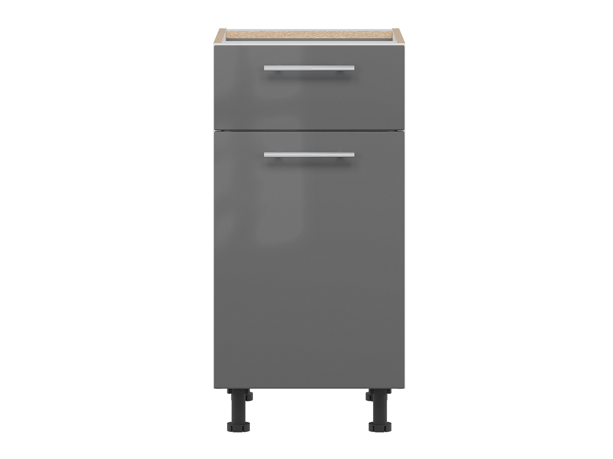 Modularna omarica s predalom in vrati Tiffa Grey 138