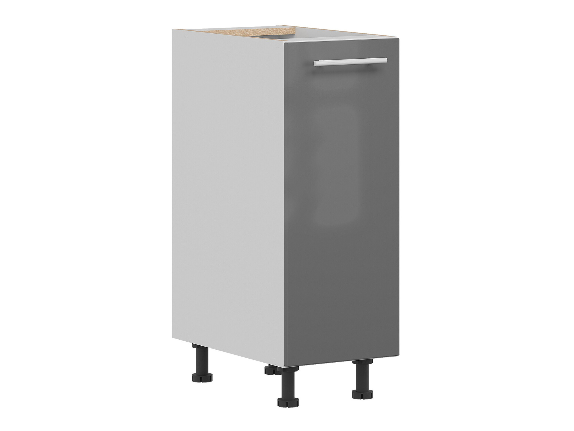 Modularna omarica z vrati Tiffa Grey 136