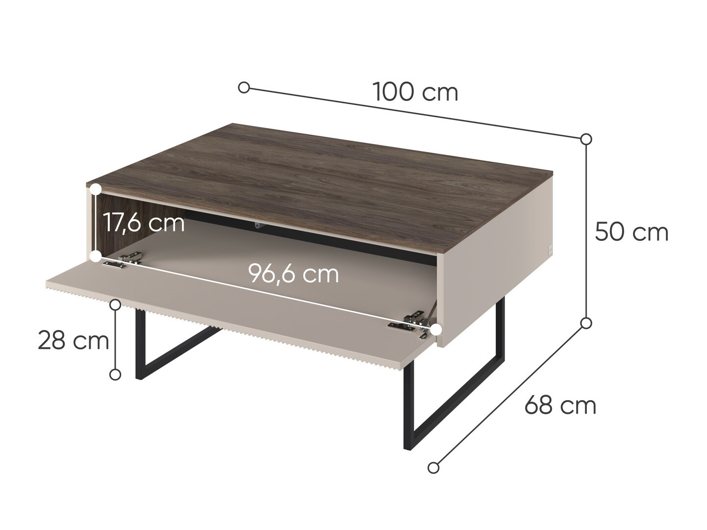 Klubska mizica Elbtei 106