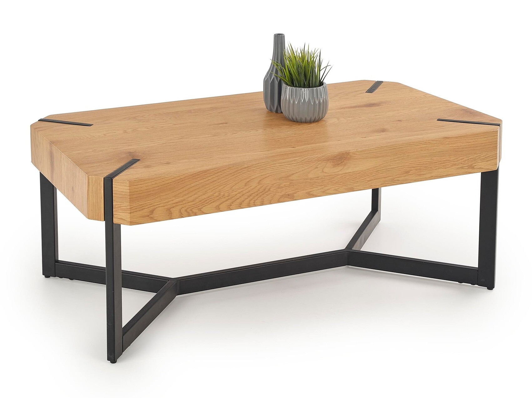 Klubska mizica Houston 1742 (Zlati hrast)