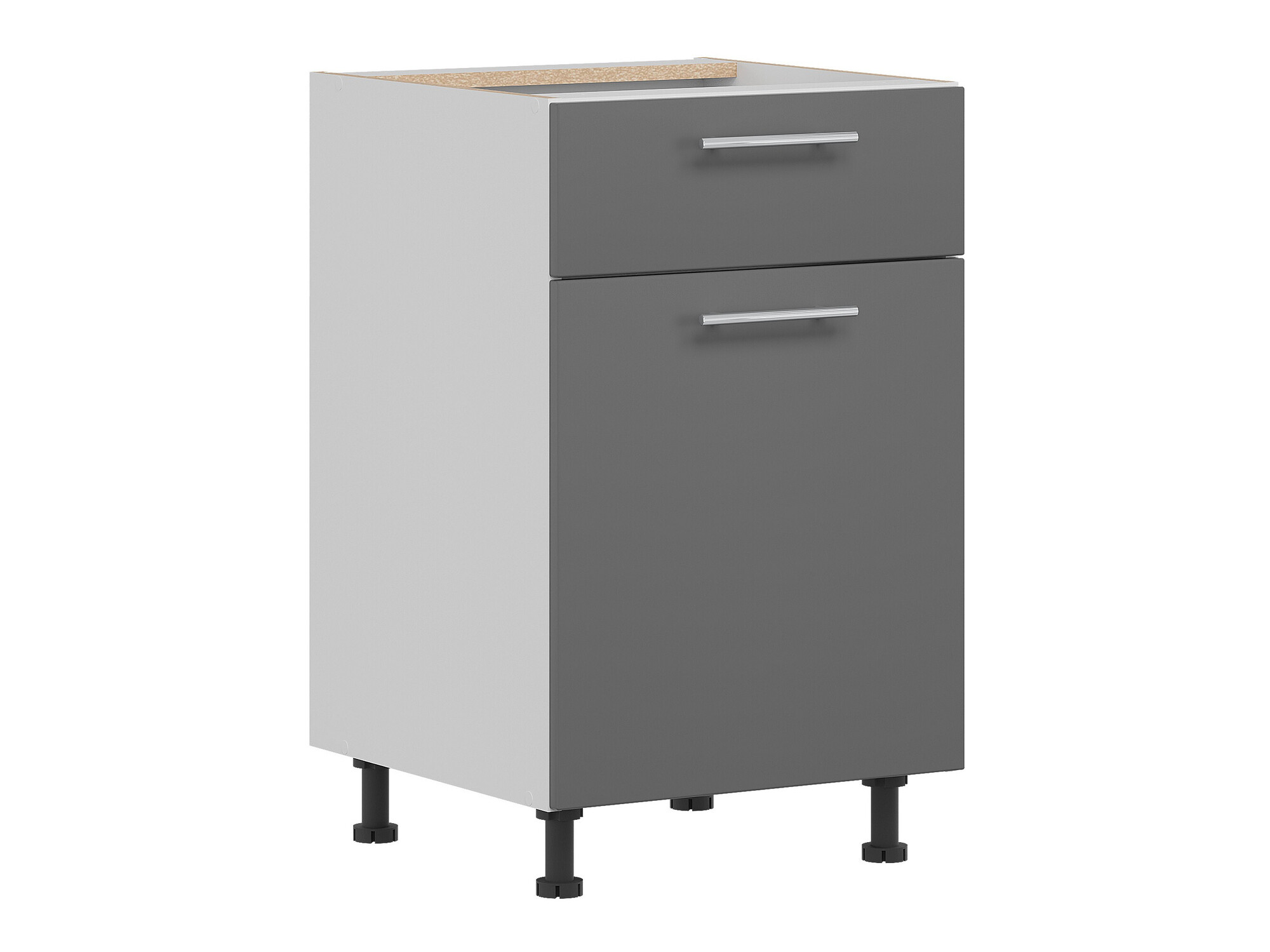 Modularna omarica s predalom in vrati Tiffa Grey 140