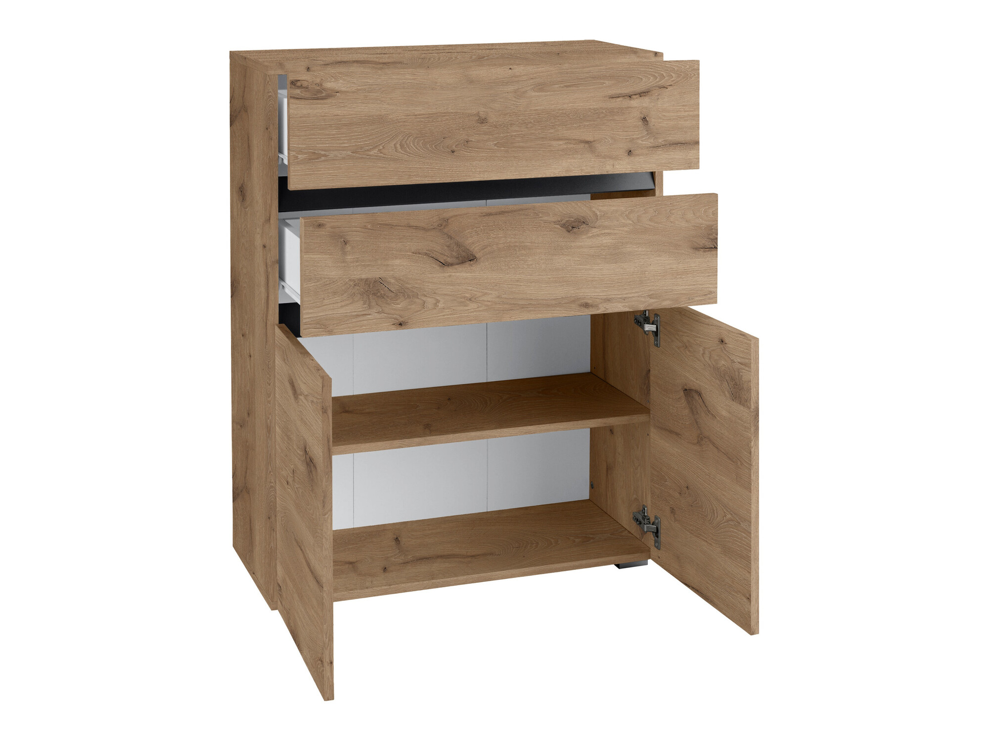 Prostostoječa Kopalniška omarica Soncamu 101 (Hrast)